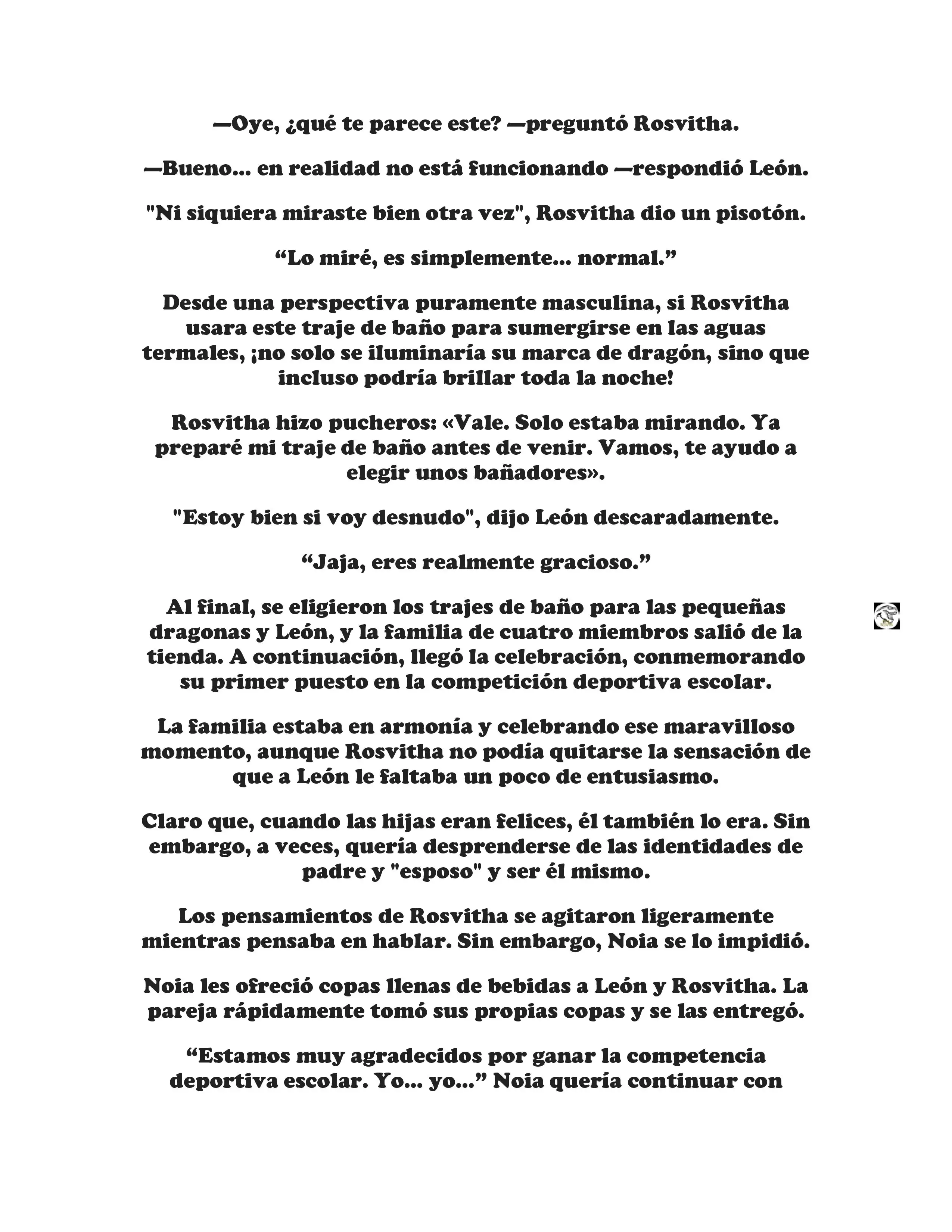 ¡Callate, dragon malvado! No quiero tener mas hijos contigo. (Novela) - Capítulo 82 - Página 8 - LectorTMOo