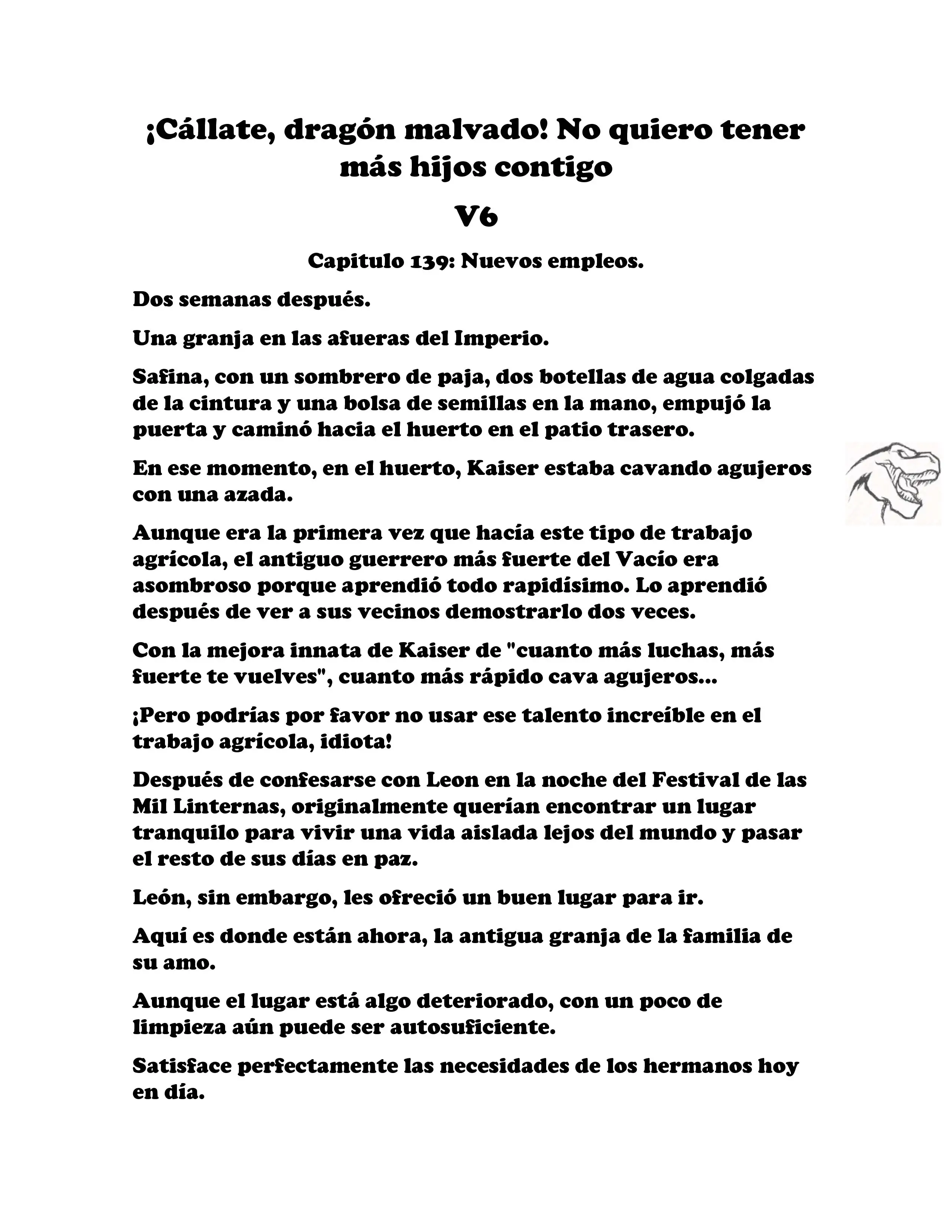 ¡Callate, dragon malvado! No quiero tener mas hijos contigo. (Novela) - Capítulo 821 - Página 2 - LectorTMOo