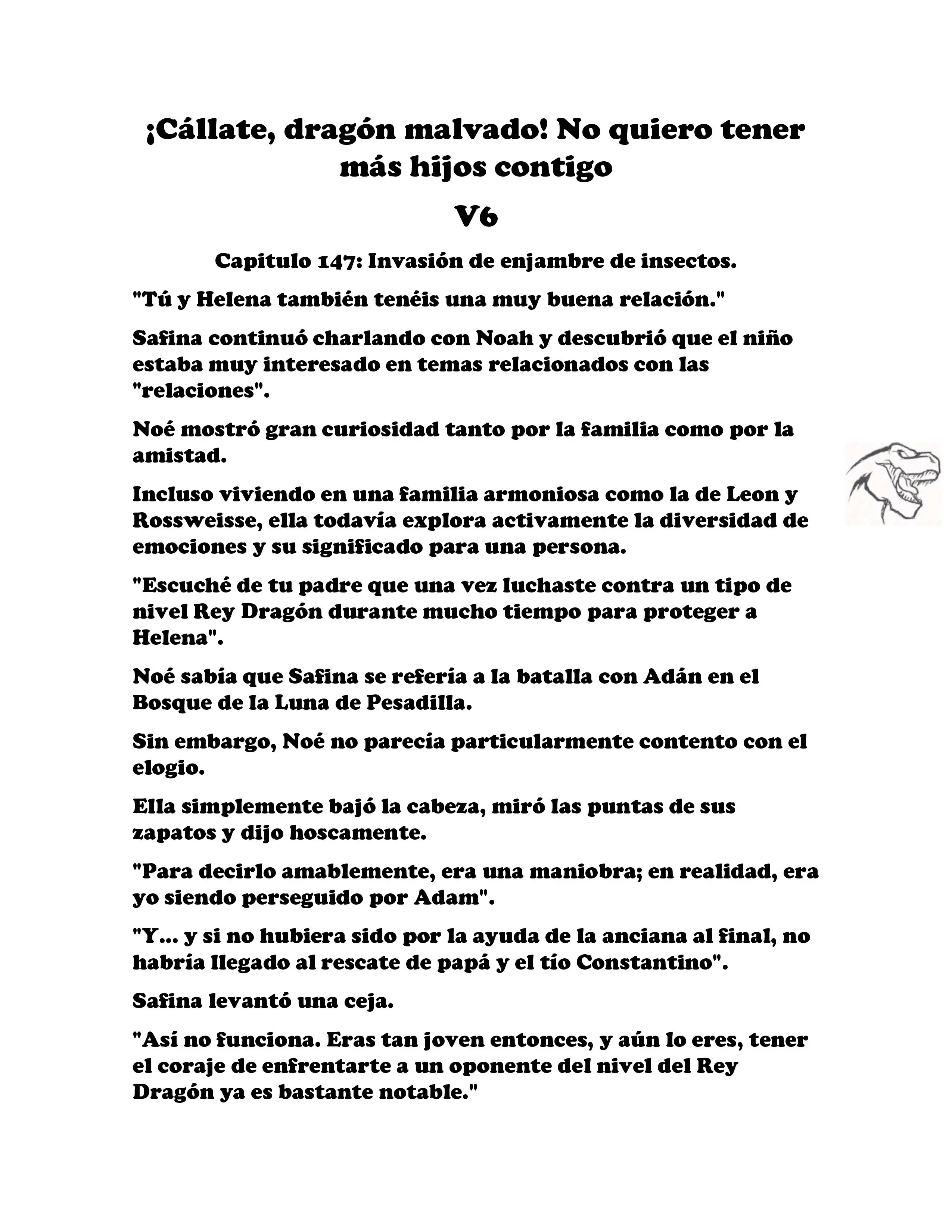 ¡Callate, dragon malvado! No quiero tener mas hijos contigo. (Novela) - Capítulo 830 - Página 2 - LectorTMOo
