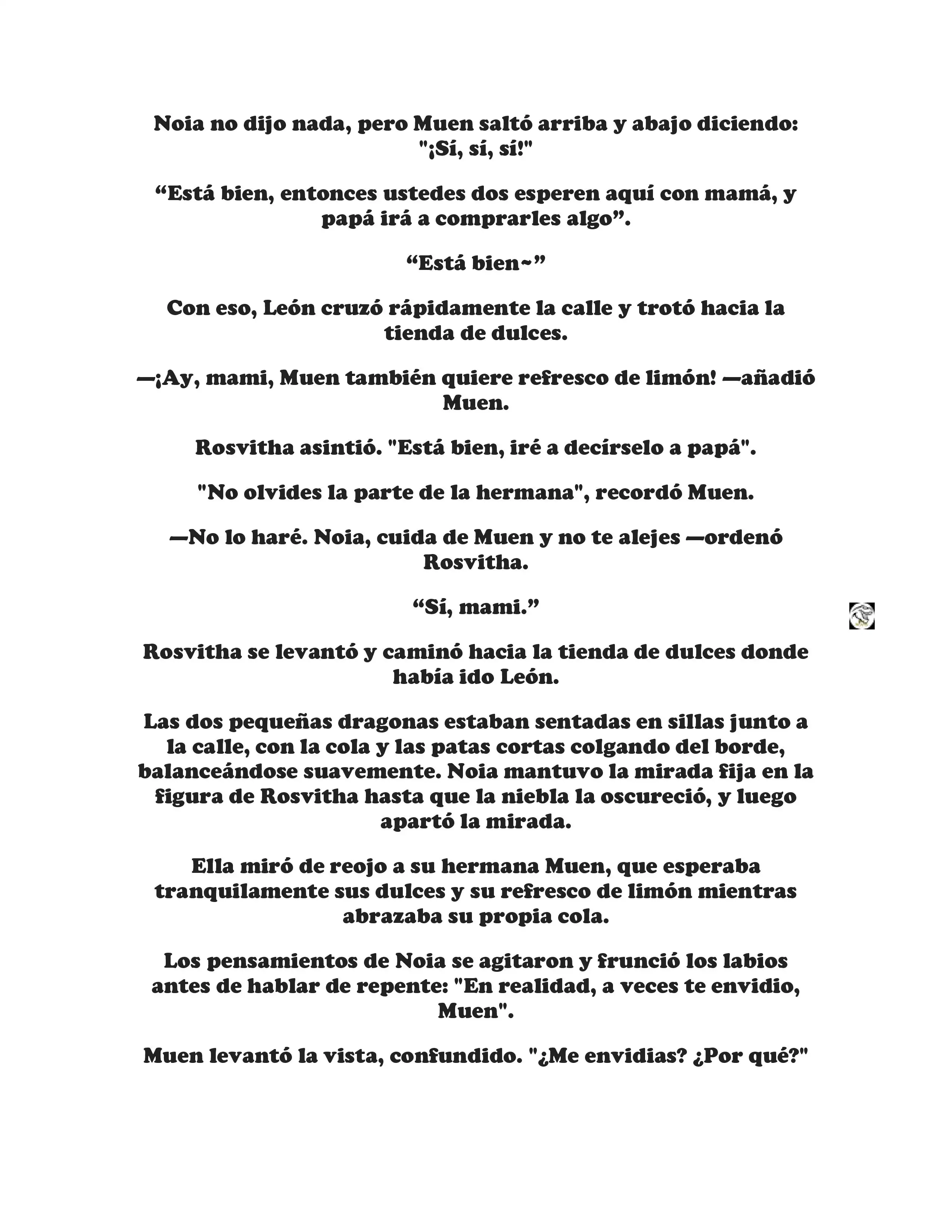 ¡Callate, dragon malvado! No quiero tener mas hijos contigo. (Novela) - Capítulo 84 - Página 5 - LectorTMOo