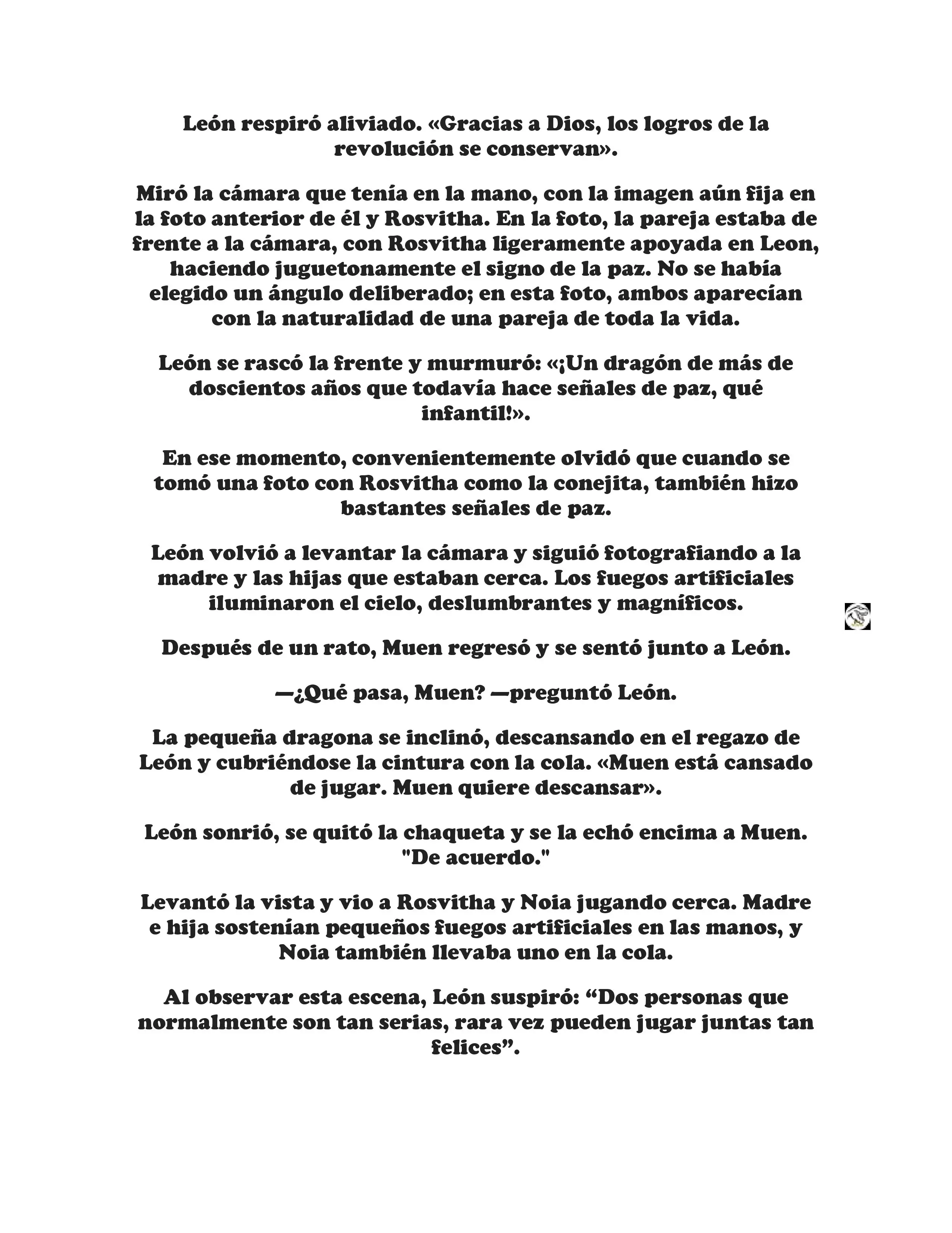 ¡Callate, dragon malvado! No quiero tener mas hijos contigo. (Novela) - Capítulo 85 - Página 5 - LectorTMOo
