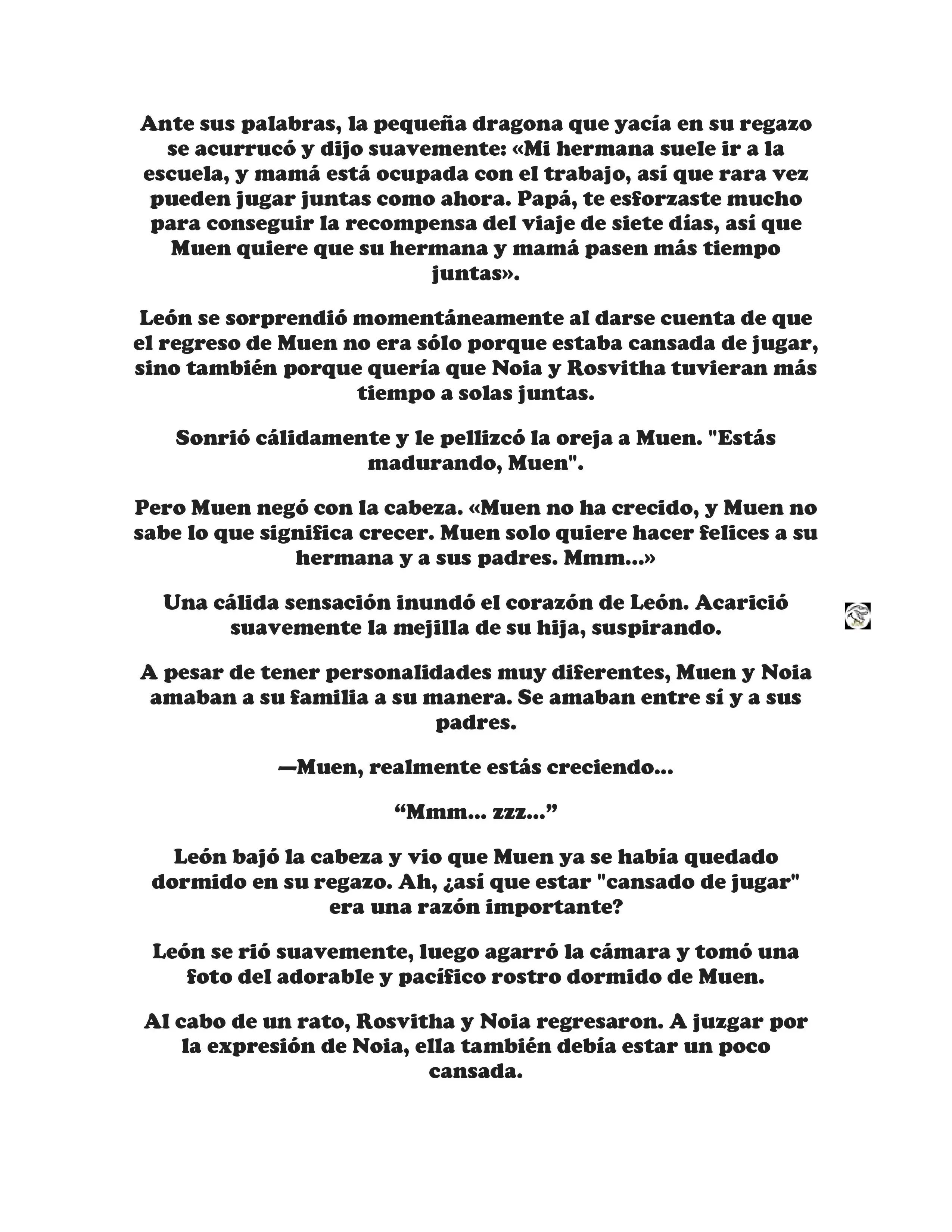 ¡Callate, dragon malvado! No quiero tener mas hijos contigo. (Novela) - Capítulo 85 - Página 6 - LectorTMOo