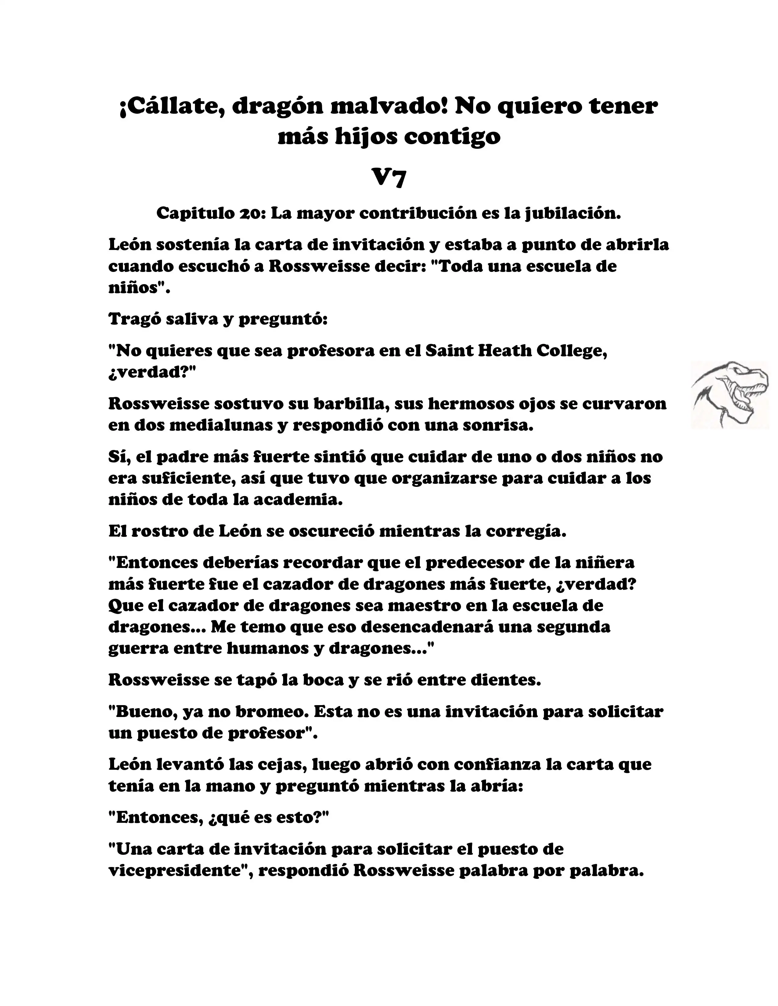 ¡Callate, dragon malvado! No quiero tener mas hijos contigo. (Novela) - Capítulo 872 - Página 2 - LectorTMOo