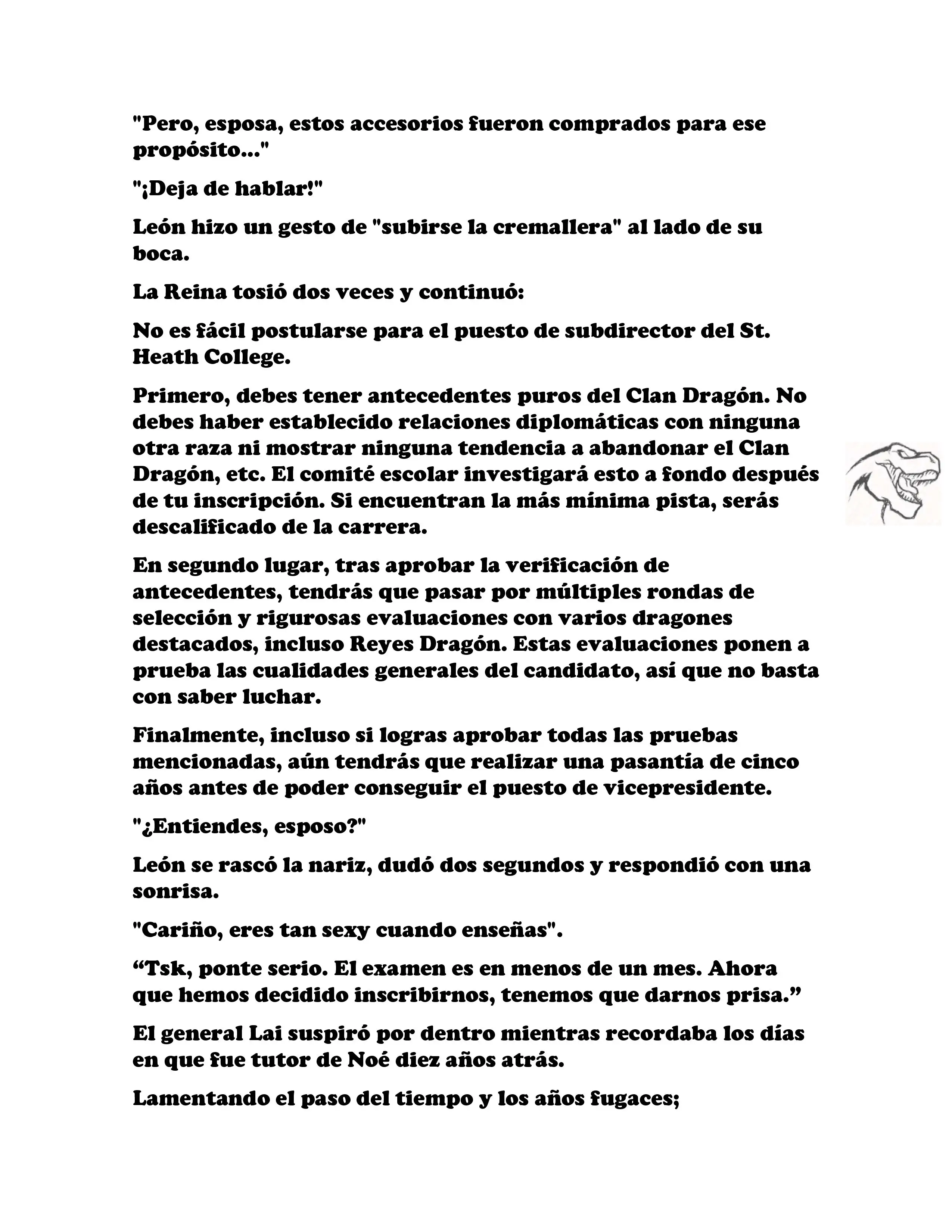 ¡Callate, dragon malvado! No quiero tener mas hijos contigo. (Novela) - Capítulo 872 - Página 5 - LectorTMOo