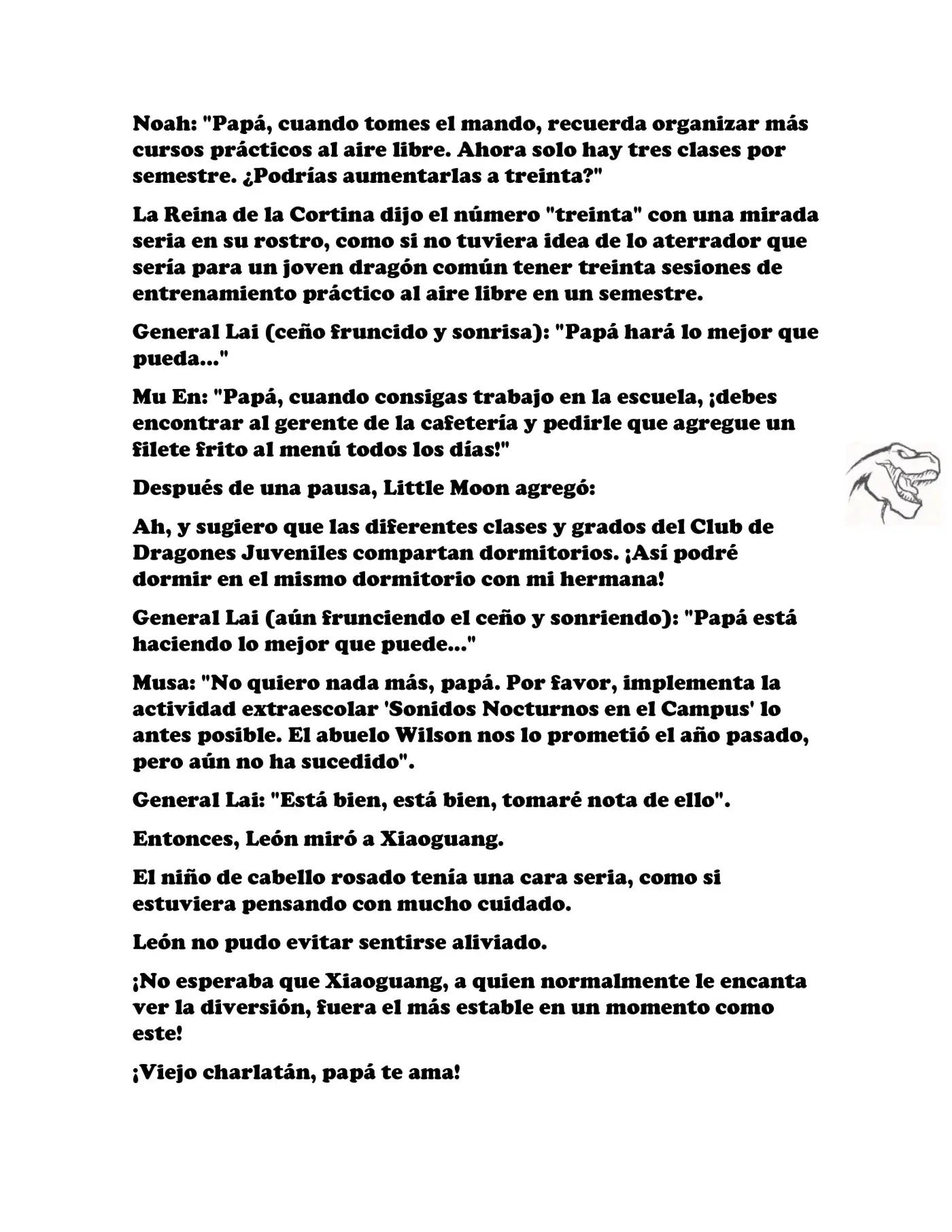 ¡Callate, dragon malvado! No quiero tener mas hijos contigo. (Novela) - Capítulo 892 - Página 5 - LectorTMOo