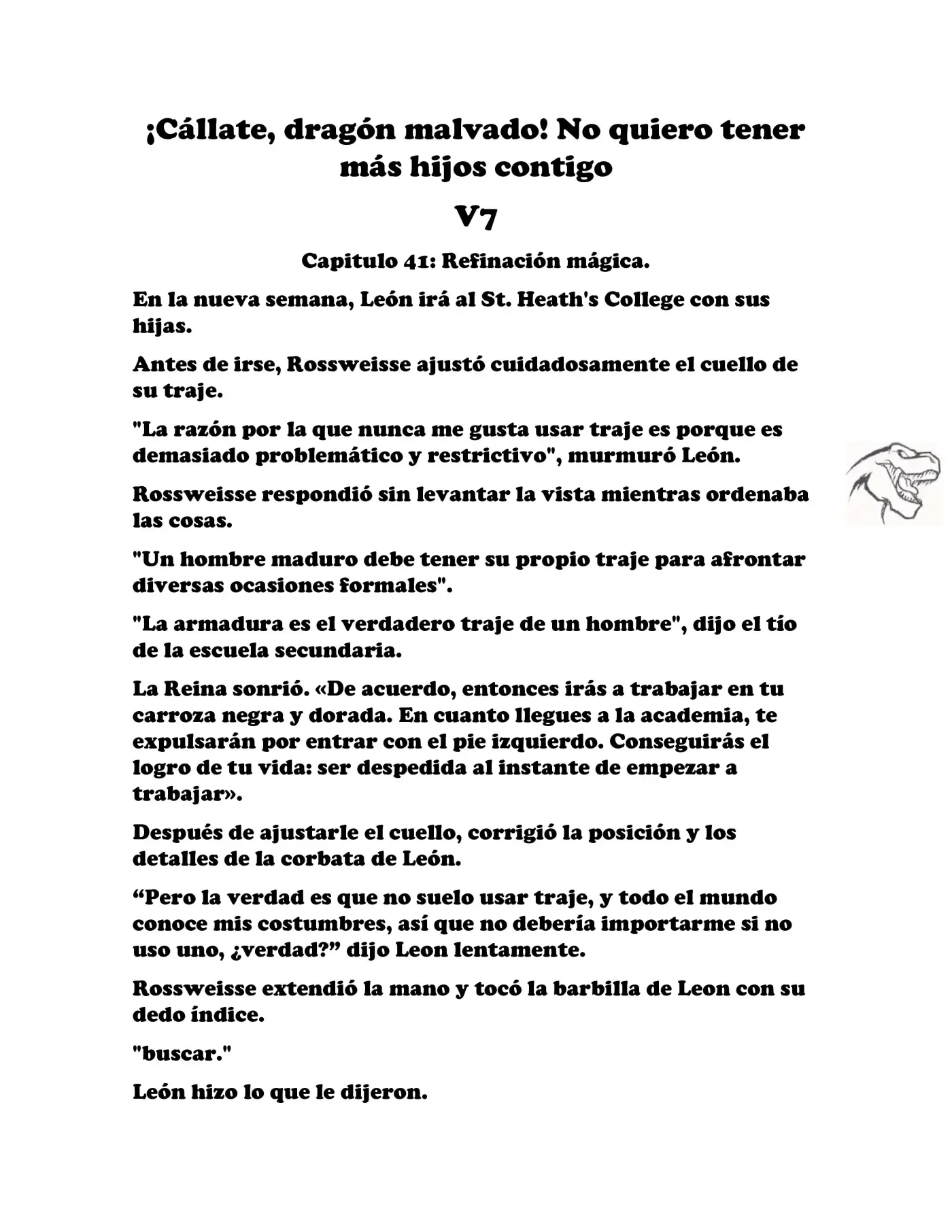 ¡Callate, dragon malvado! No quiero tener mas hijos contigo. (Novela) - Capítulo 893 - Página 2 - LectorTMOo