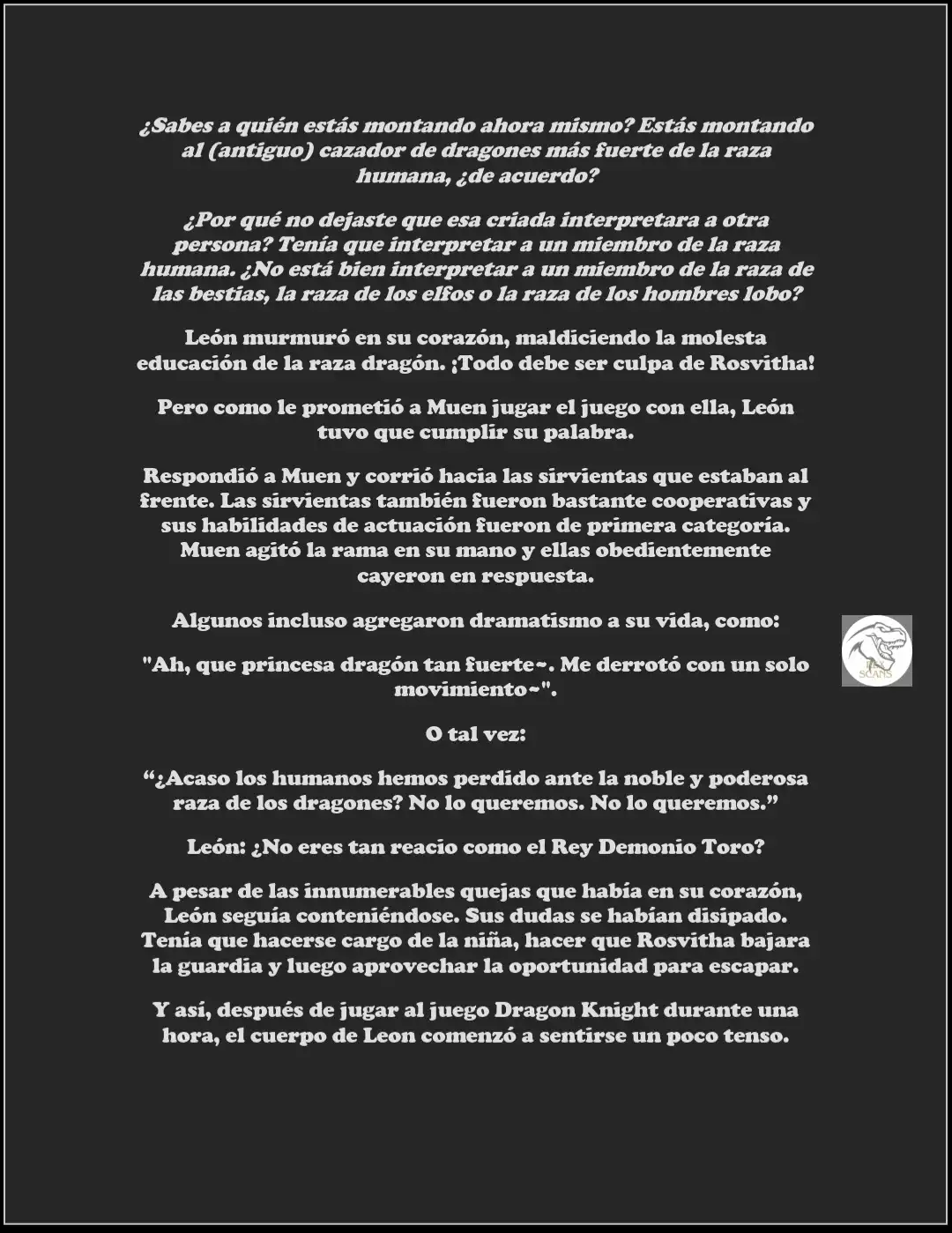 ¡Callate, dragon malvado! No quiero tener mas hijos contigo. (Novela) - Capítulo 9 - Página 6 - LectorTMOo
