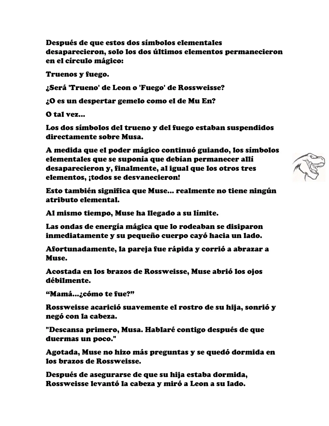¡Callate, dragon malvado! No quiero tener mas hijos contigo. (Novela) capítulo 901 página 5