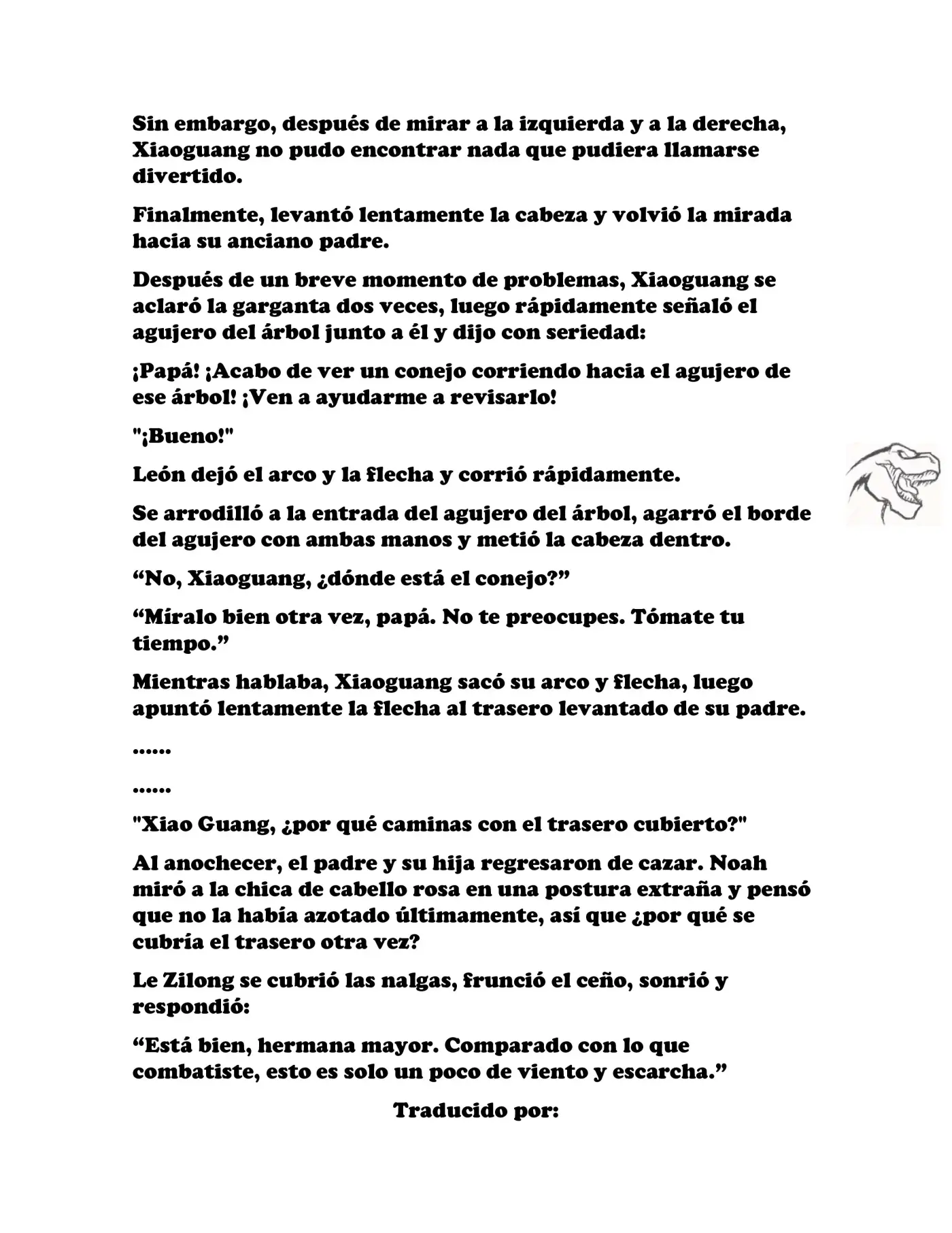 ¡Callate, dragon malvado! No quiero tener mas hijos contigo. (Novela) capítulo 901 página 9