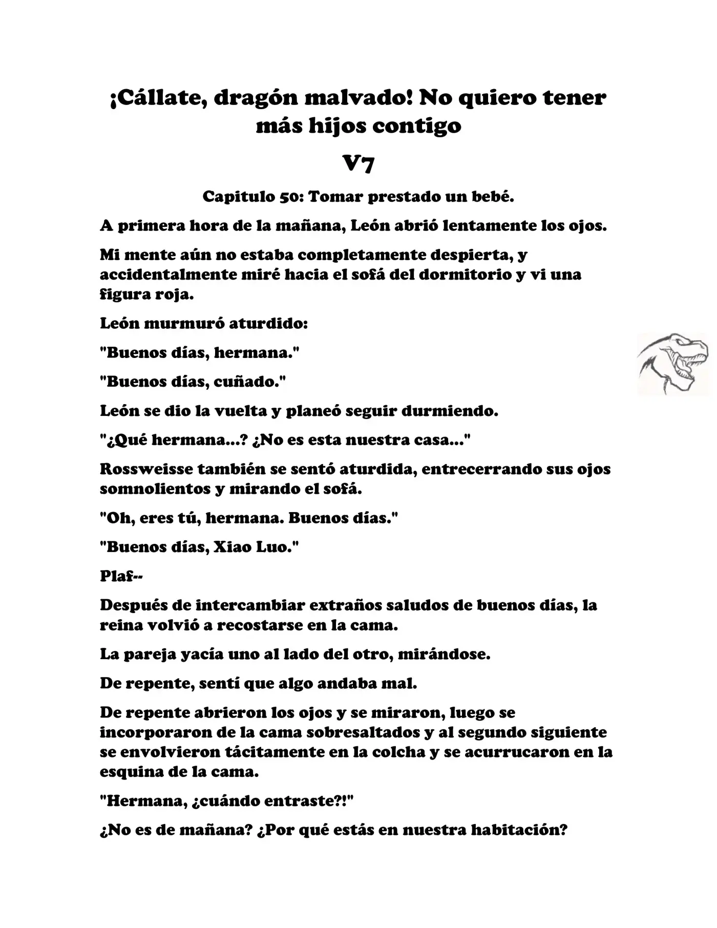 ¡Callate, dragon malvado! No quiero tener mas hijos contigo. (Novela) - Capítulo 902 - Página 2 - LectorTMOo