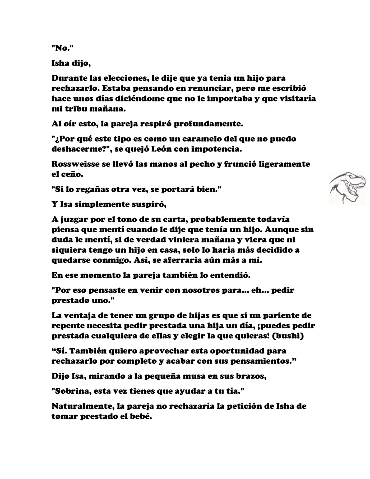 ¡Callate, dragon malvado! No quiero tener mas hijos contigo. (Novela) - Capítulo 902 - Página 5 - LectorTMOo
