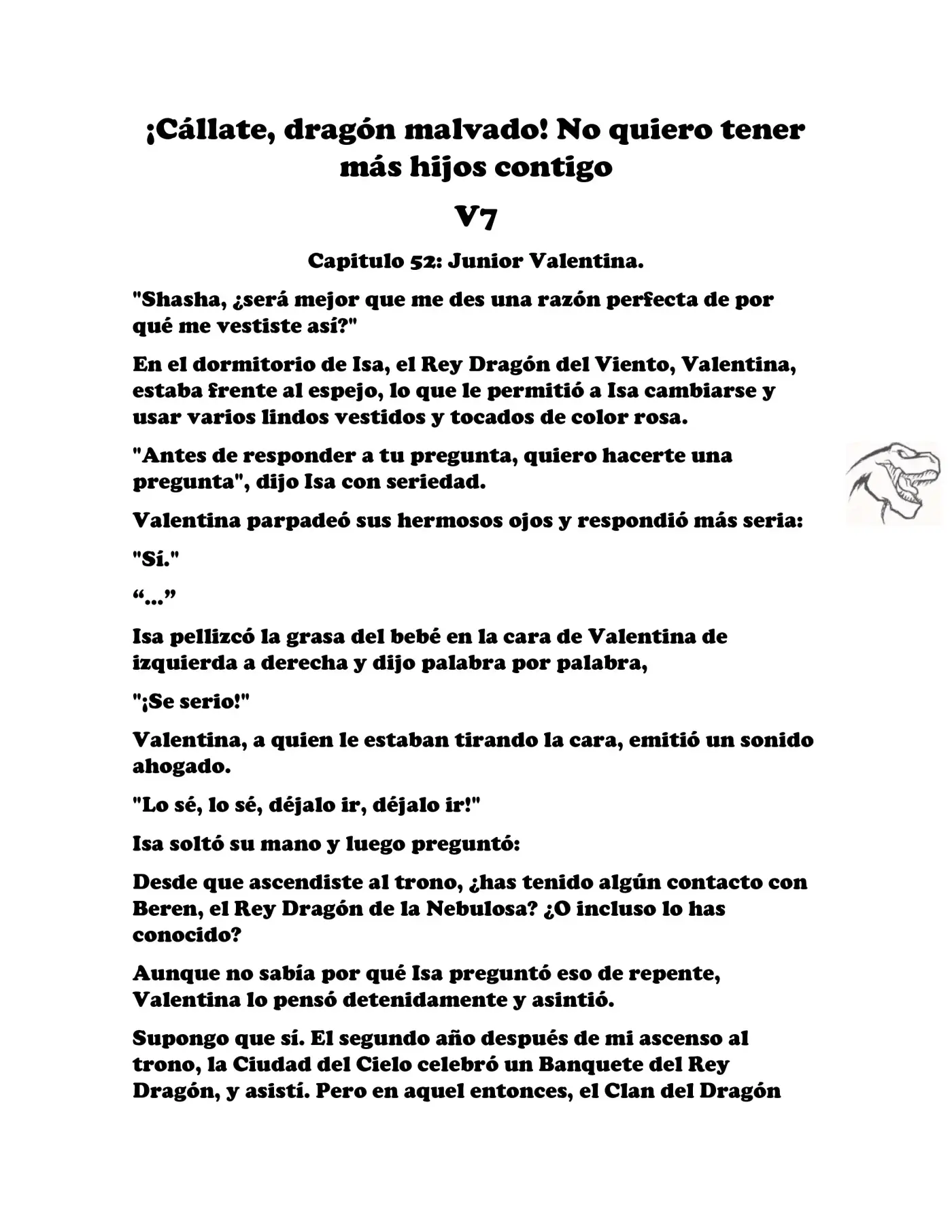 ¡Callate, dragon malvado! No quiero tener mas hijos contigo. (Novela) - Capítulo 904 - Página 2 - LectorTMOo