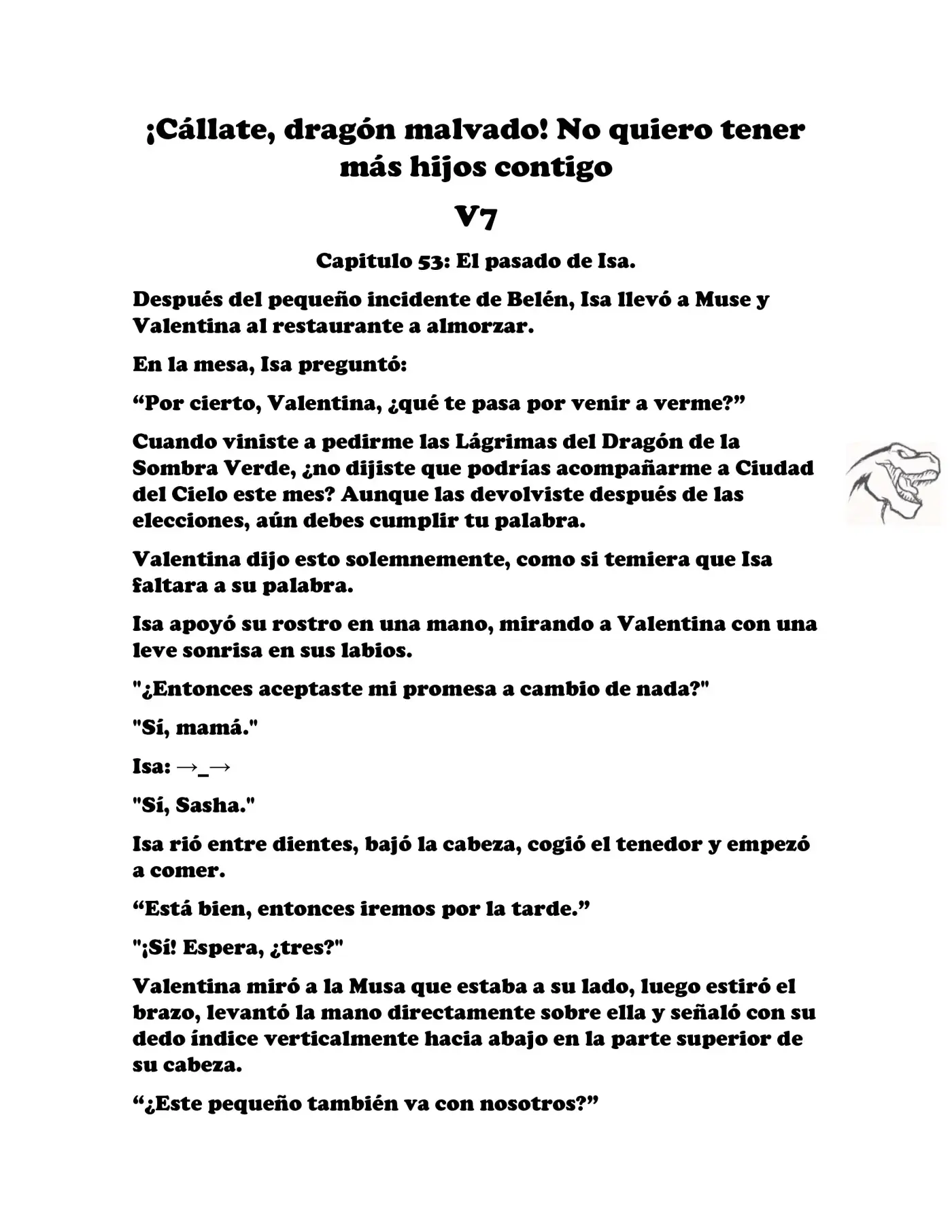 ¡Callate, dragon malvado! No quiero tener mas hijos contigo. (Novela) - Capítulo 905 - Página 2 - LectorTMOo