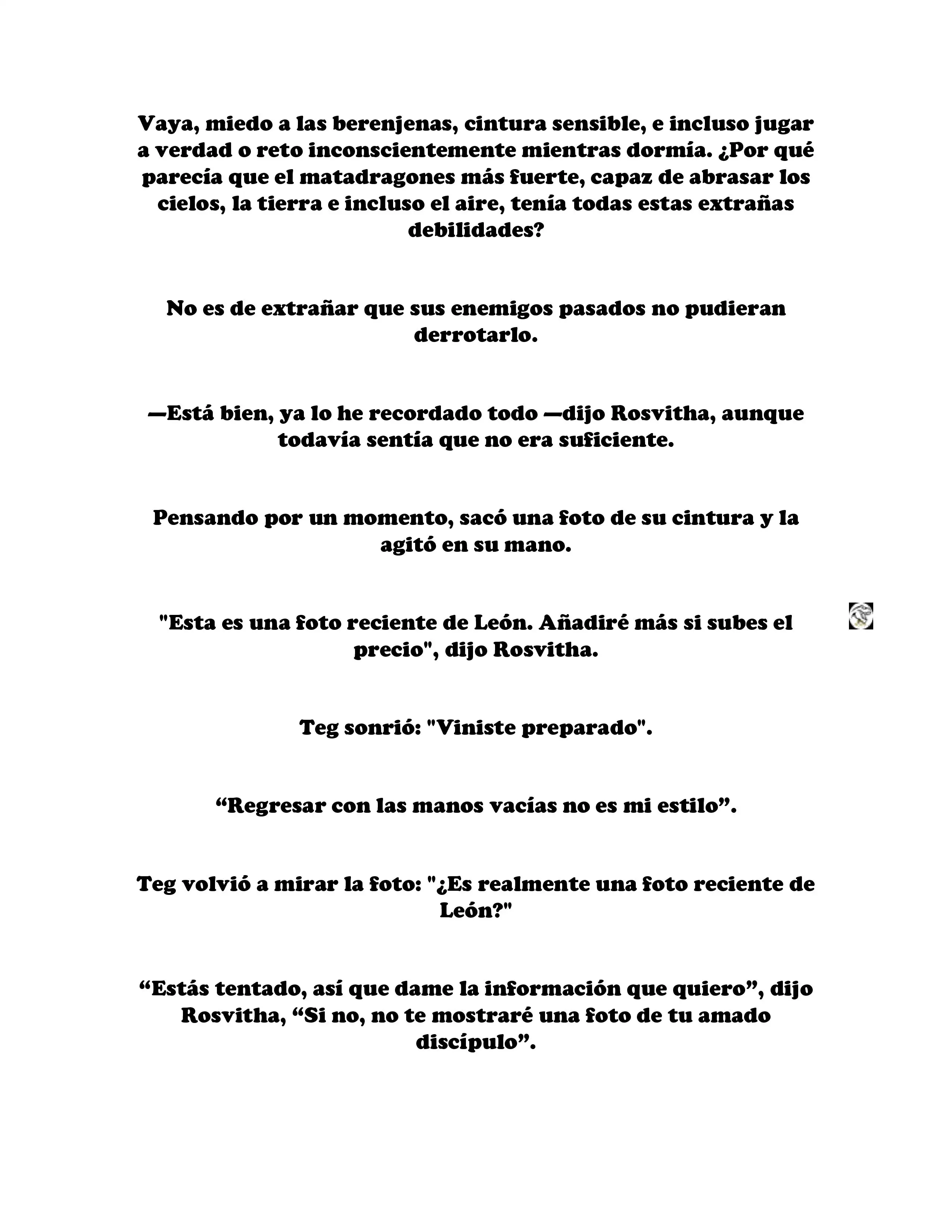 ¡Callate, dragon malvado! No quiero tener mas hijos contigo. (Novela) - Capítulo 91 - Página 7 - LectorTMOo