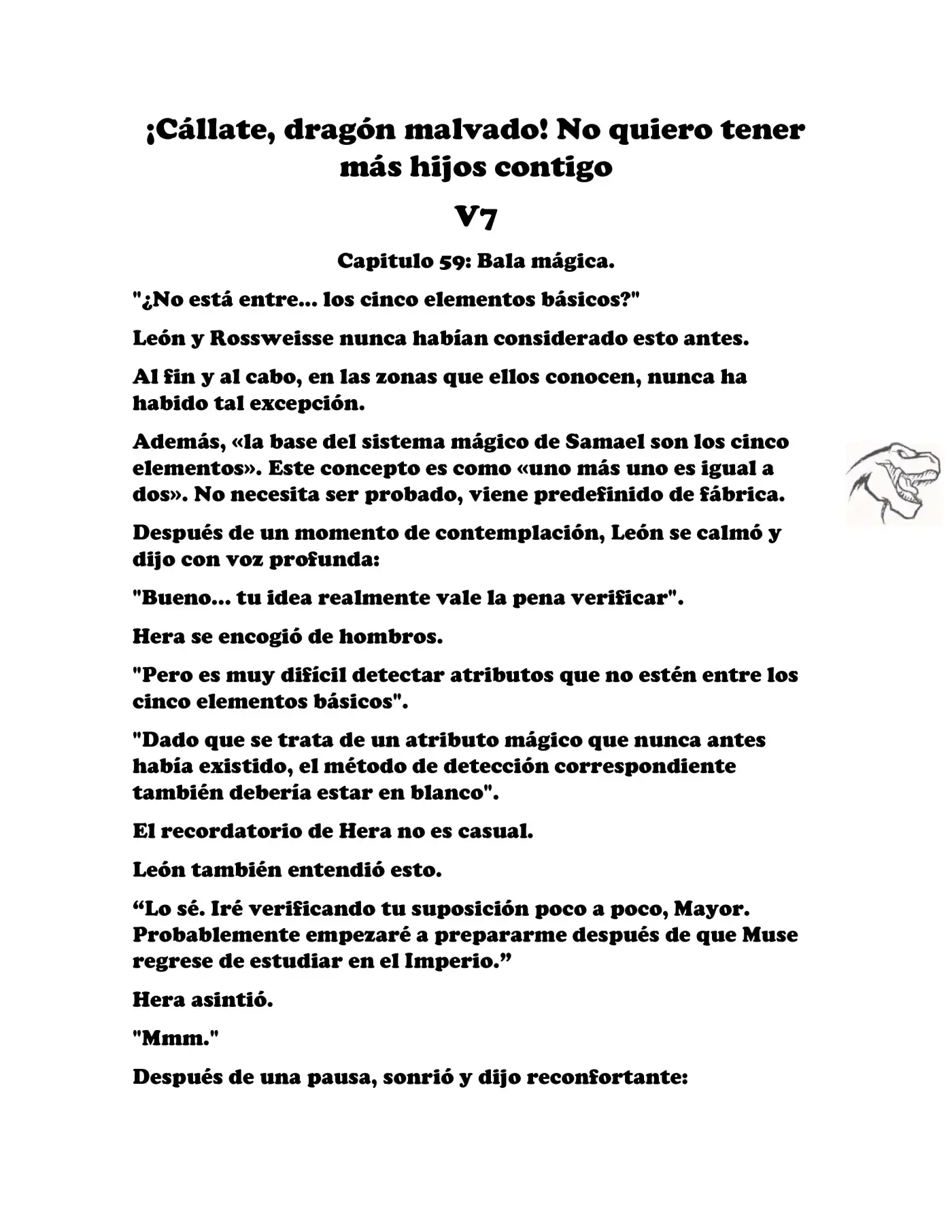 ¡Callate, dragon malvado! No quiero tener mas hijos contigo. (Novela) - Capítulo 911 - Página 2 - LectorTMOo