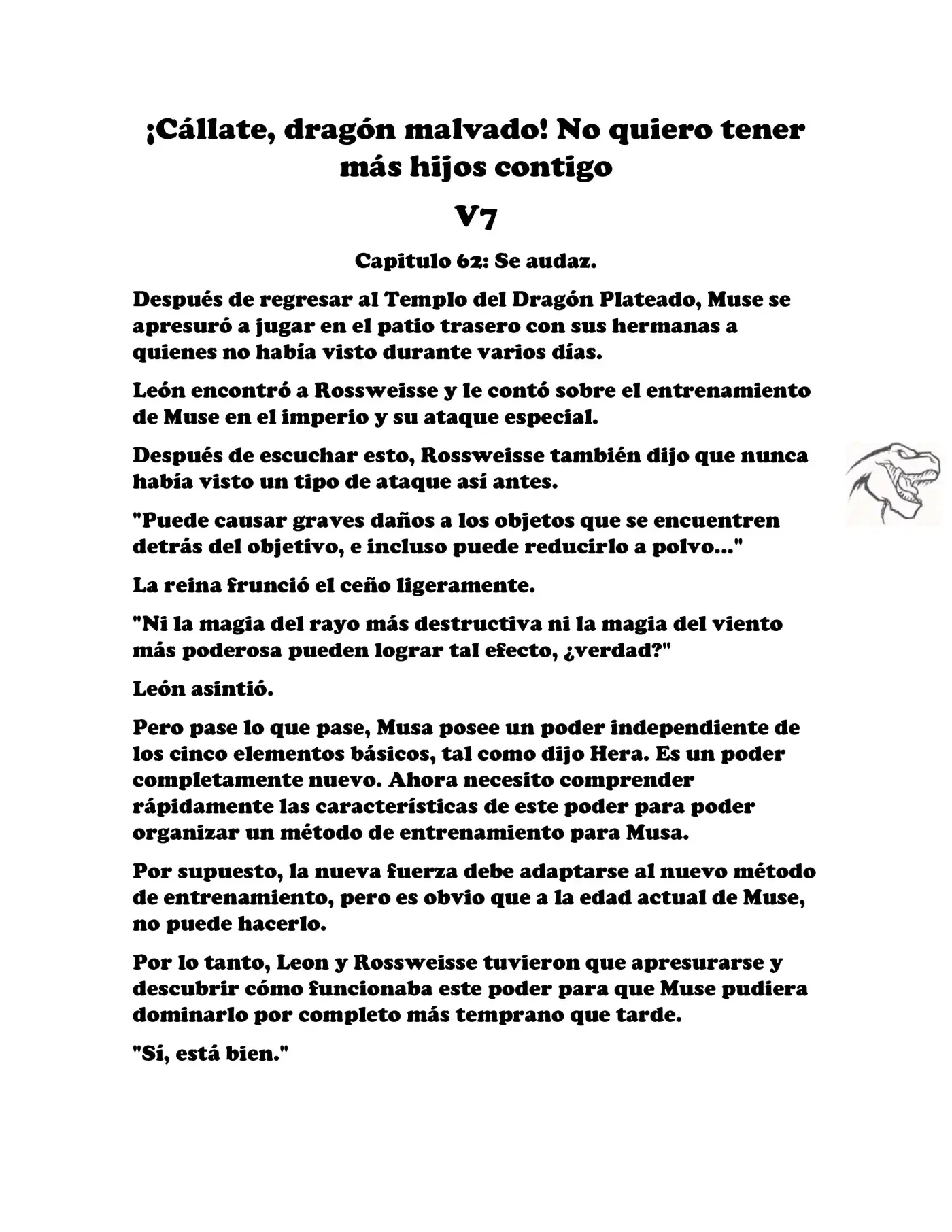¡Callate, dragon malvado! No quiero tener mas hijos contigo. (Novela) - Capítulo 914 - Página 2 - LectorTMOo