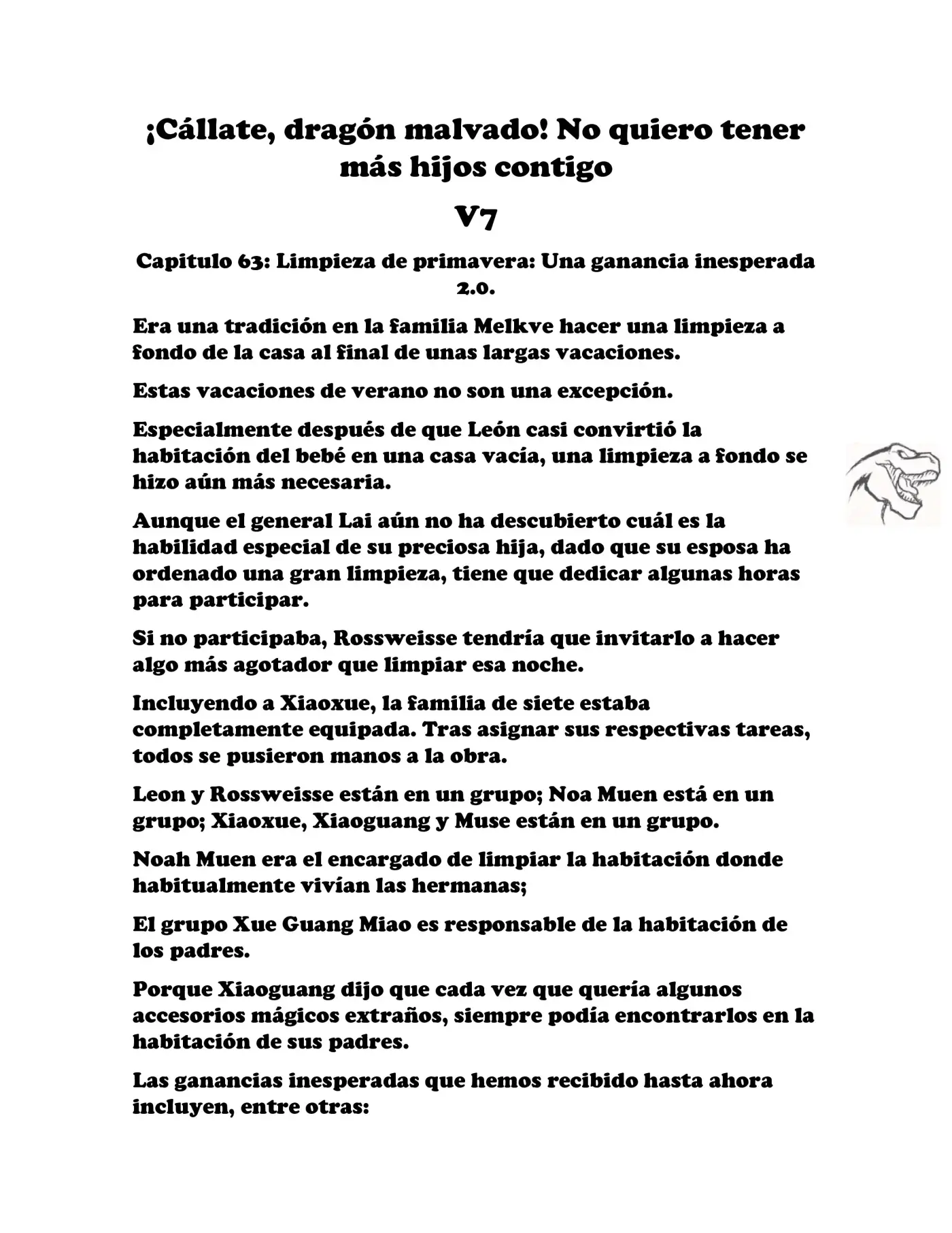 ¡Callate, dragon malvado! No quiero tener mas hijos contigo. (Novela) - Capítulo 915 - Página 2 - LectorTMOo
