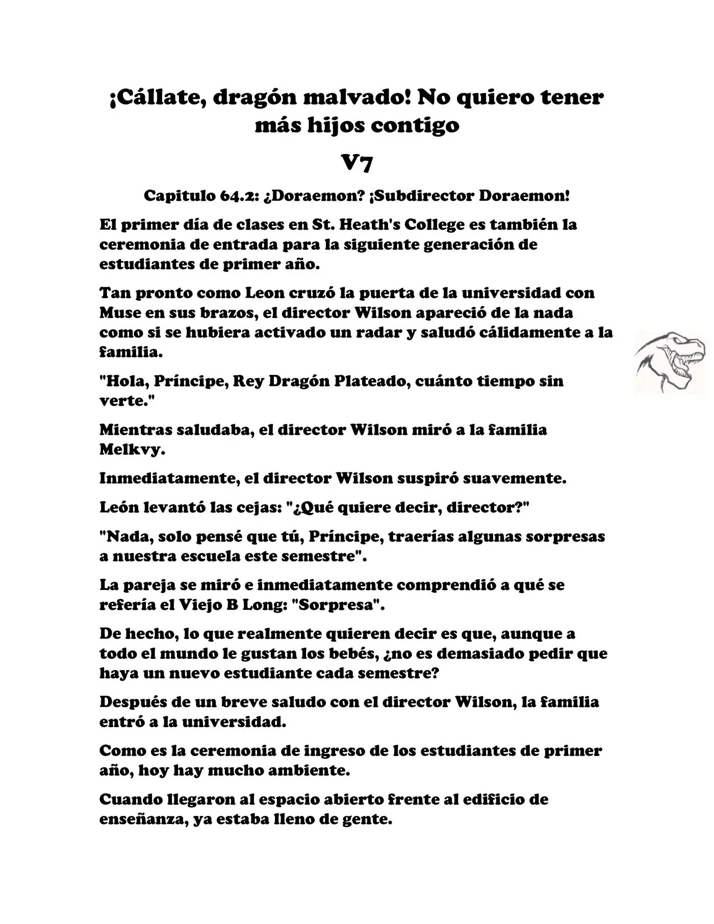¡Callate, dragon malvado! No quiero tener mas hijos contigo. (Novela) - Capítulo 917 - Página 2 - LectorTMOo