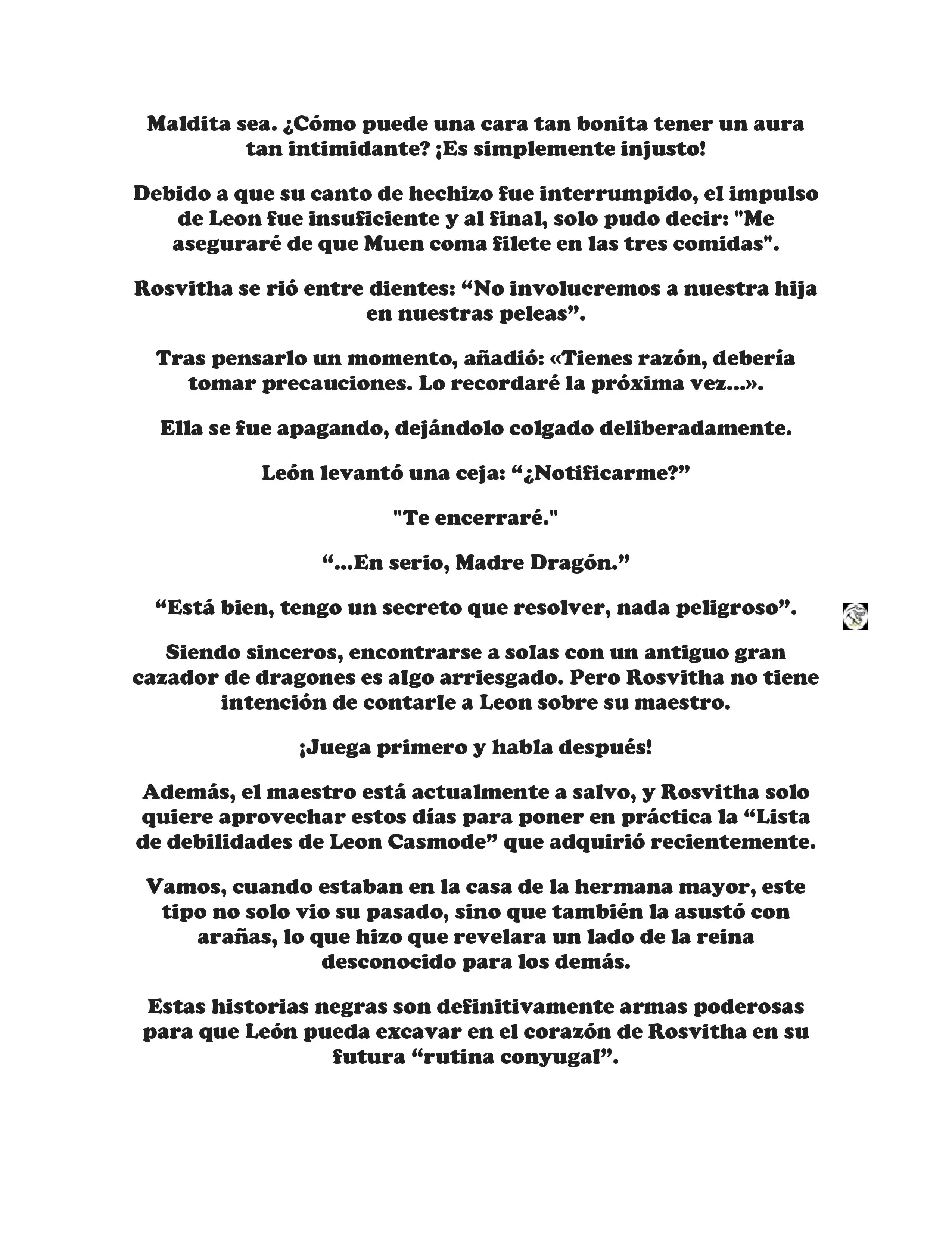 ¡Callate, dragon malvado! No quiero tener mas hijos contigo. (Novela) - Capítulo 93 - Página 5 - LectorTMOo