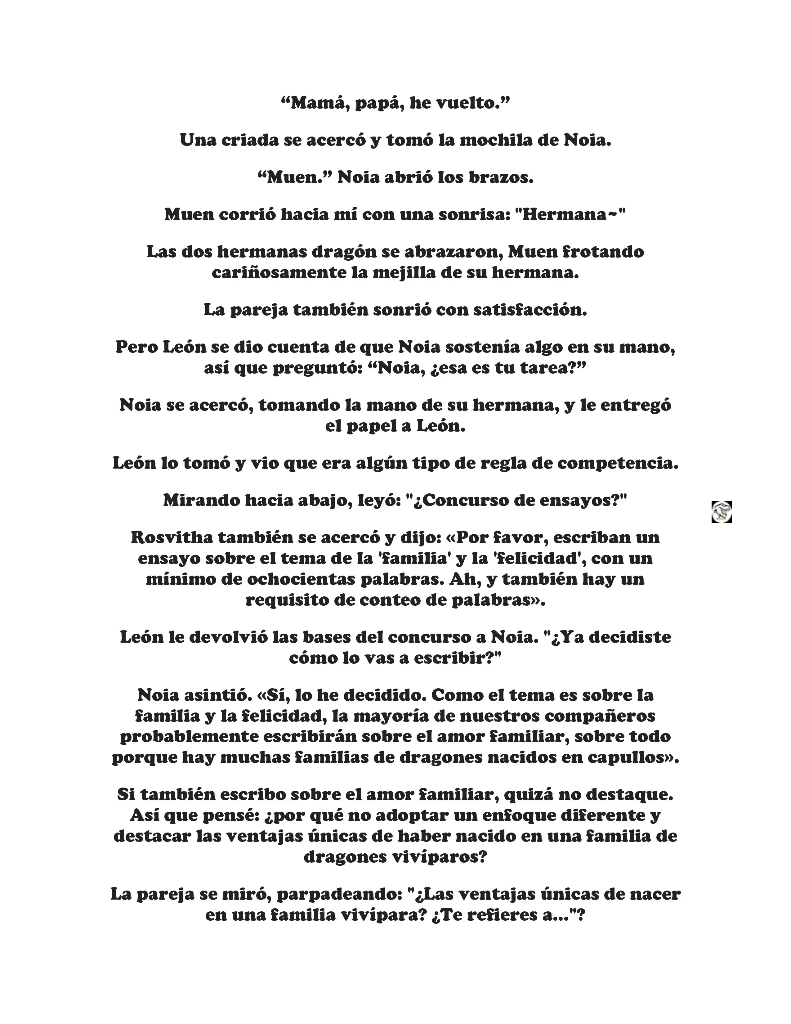 ¡Callate, dragon malvado! No quiero tener mas hijos contigo. (Novela) - Capítulo 96 - Página 8 - LectorTMOo
