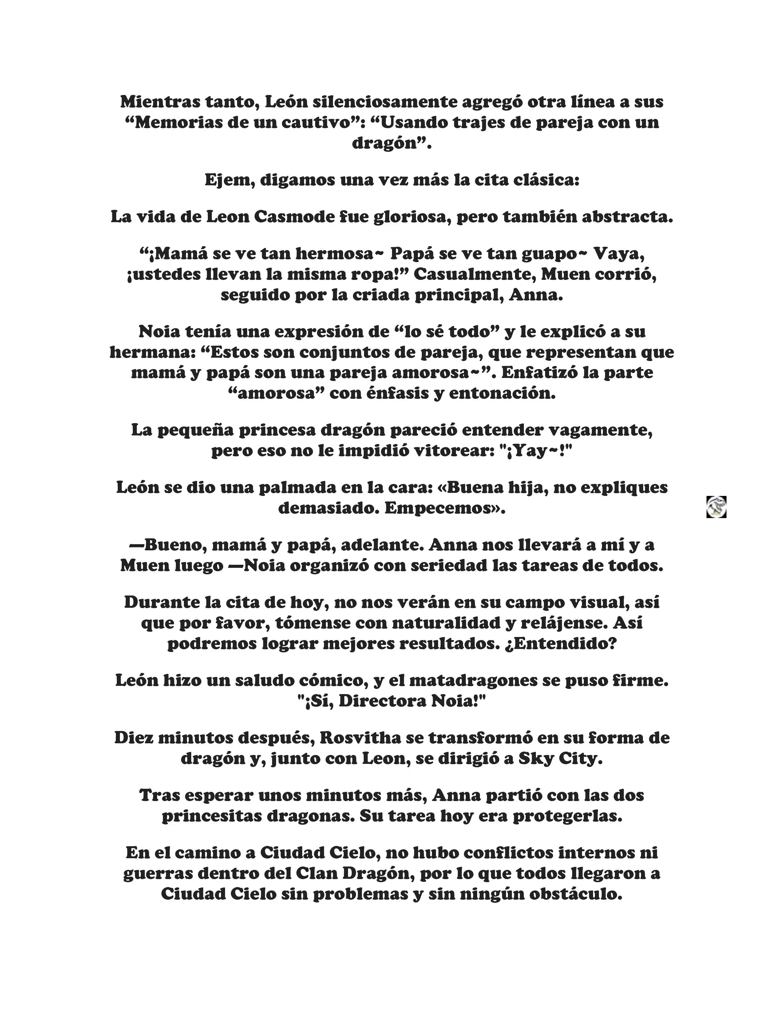 ¡Callate, dragon malvado! No quiero tener mas hijos contigo. (Novela) - Capítulo 98 - Página 5 - LectorTMOo