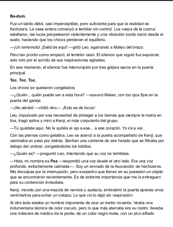Ciclo Maldito (Novela) - Capítulo 1 - Página 6 - LectorTMOo