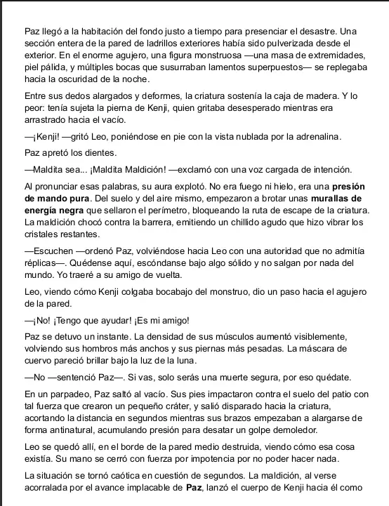 Ciclo Maldito (Novela) - Capítulo 1 - Página 8 - LectorTMOo