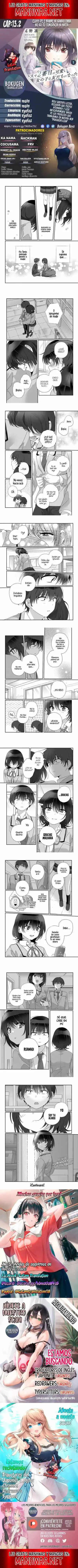 Class de 2-banme ni Kawaii Onnanoko to Tomodachi ni natta - Capítulo 13.2 - Página 1 - LectorTMOo