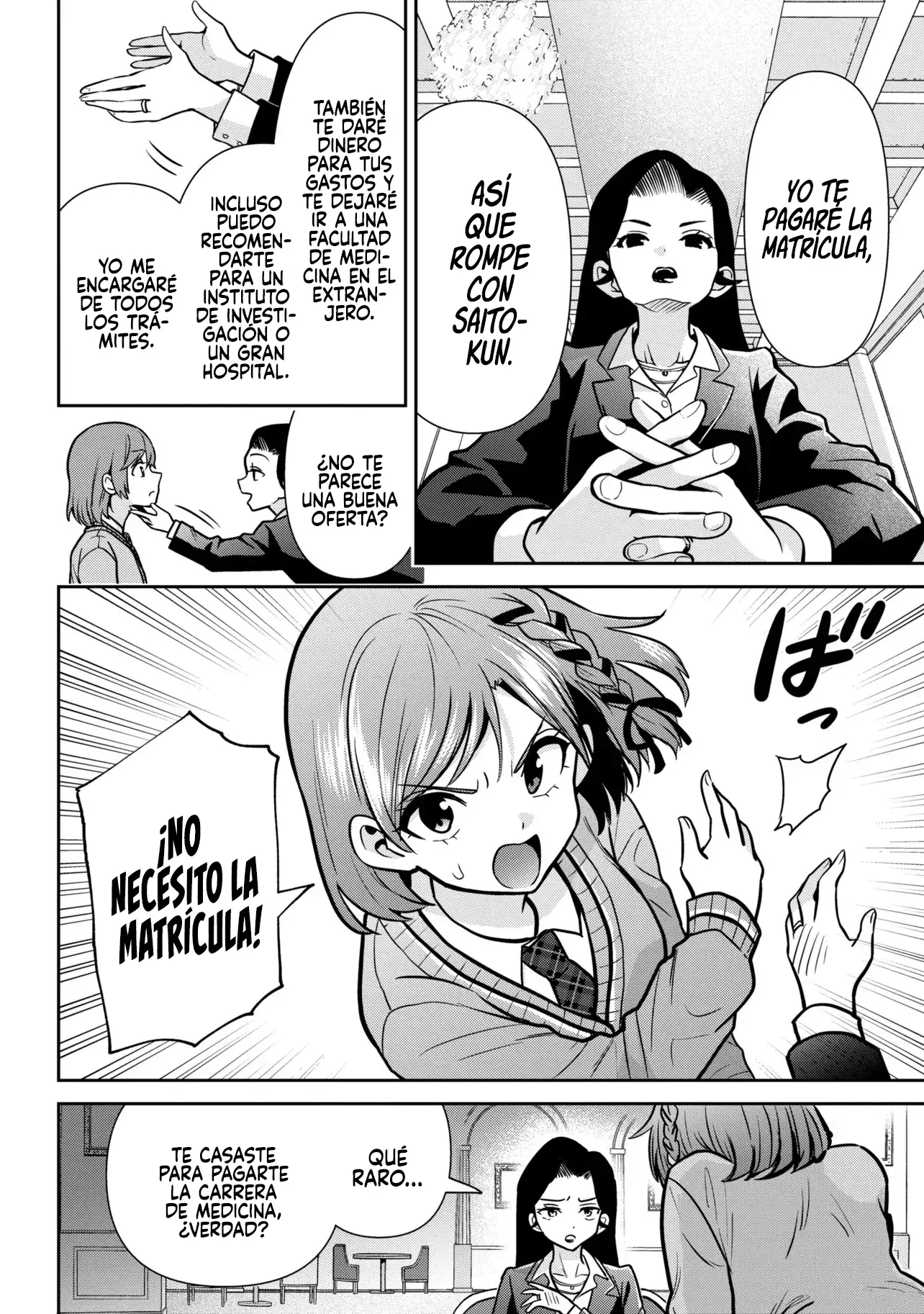 Class no daikirai na joshi to kekkon suru koto ni natta - Capítulo 51.2 - Página 10 - LectorTMOo