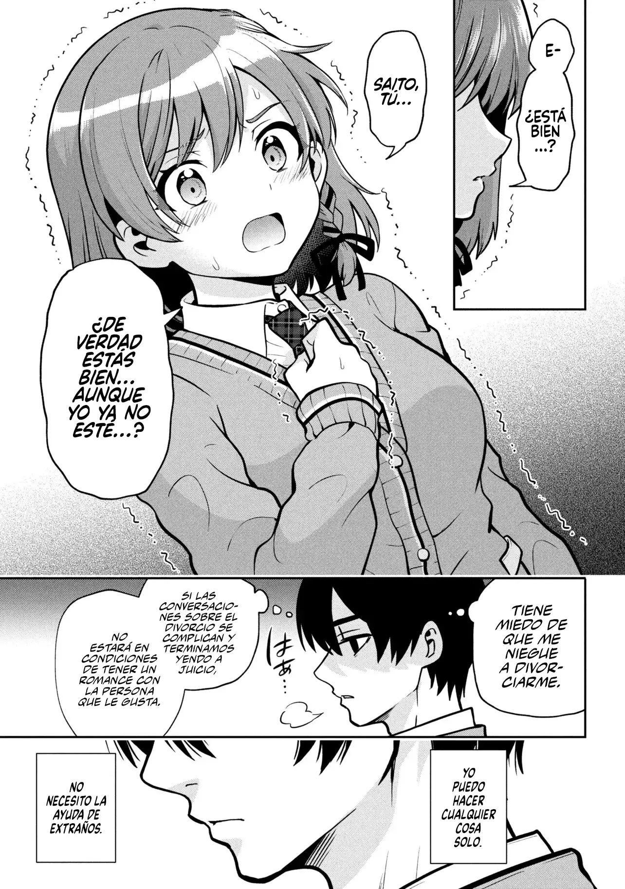 Class no daikirai na joshi to kekkon suru koto ni natta - Capítulo 52.1 - Página 8 - LectorTMOo