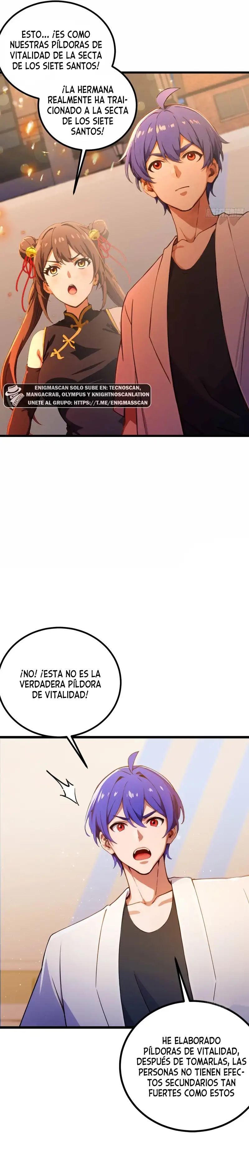 ¡Como te atreves a meterte con mis hermanas! capítulo 113 página 4