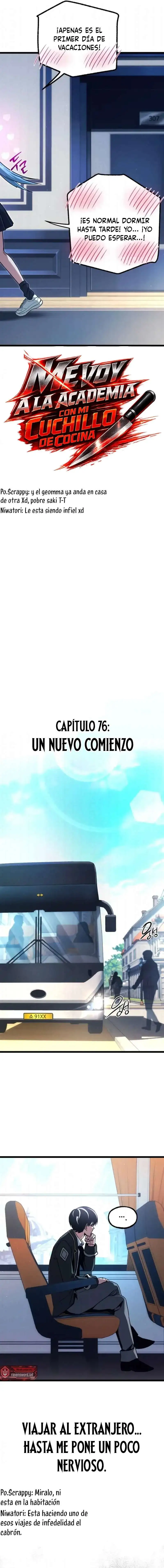 Conquistando la Academia con solo un Cuchillo de Sashimi - Capítulo 76 - Página 6 - LectorTMOo