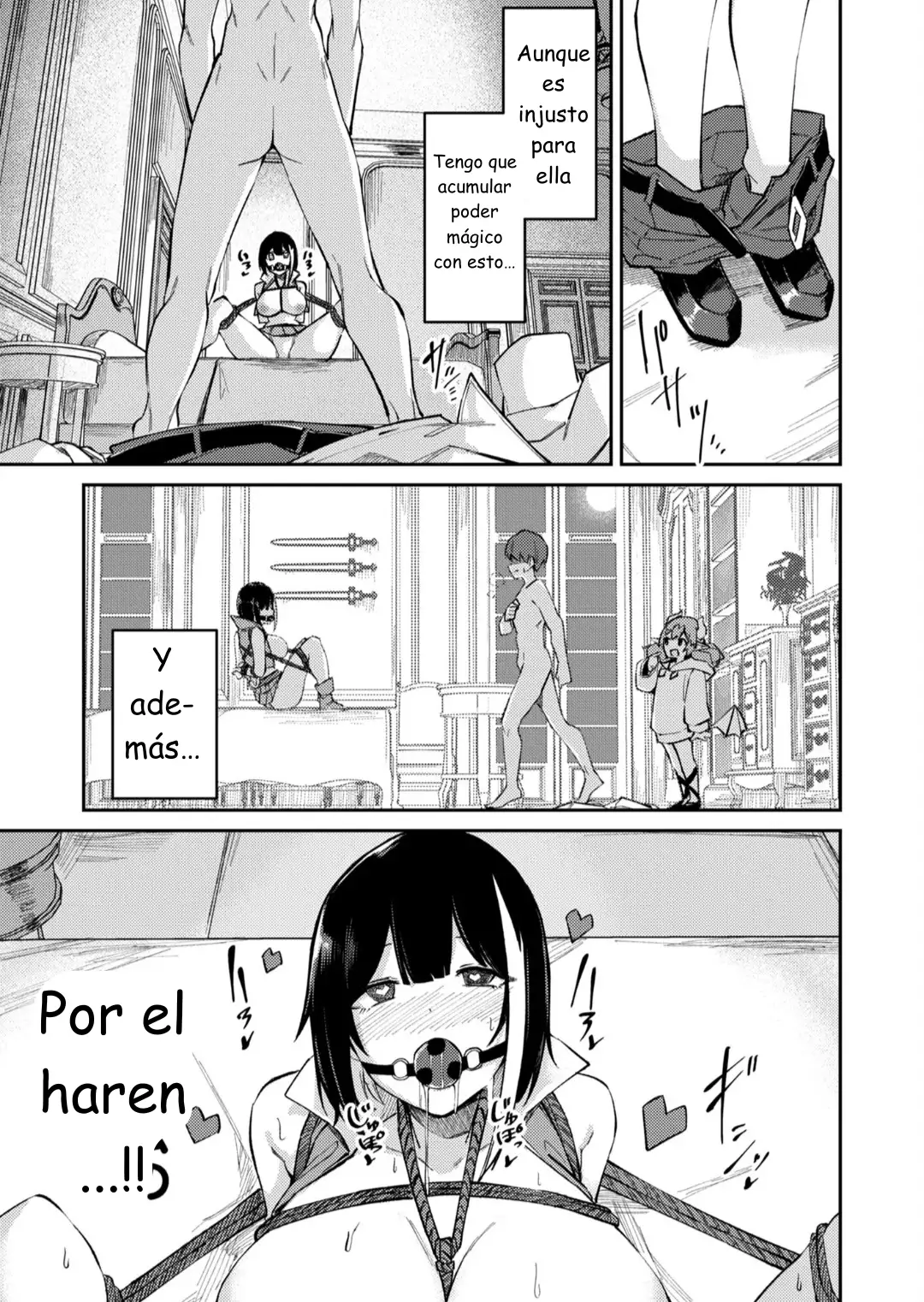 ¡Conquistando otro mundo con el poder del encanto absoluto! ~Proyecto Haren de castigo de mujeres arrogantes~ - Capítulo 2 - Página 16 - LectorTMOo