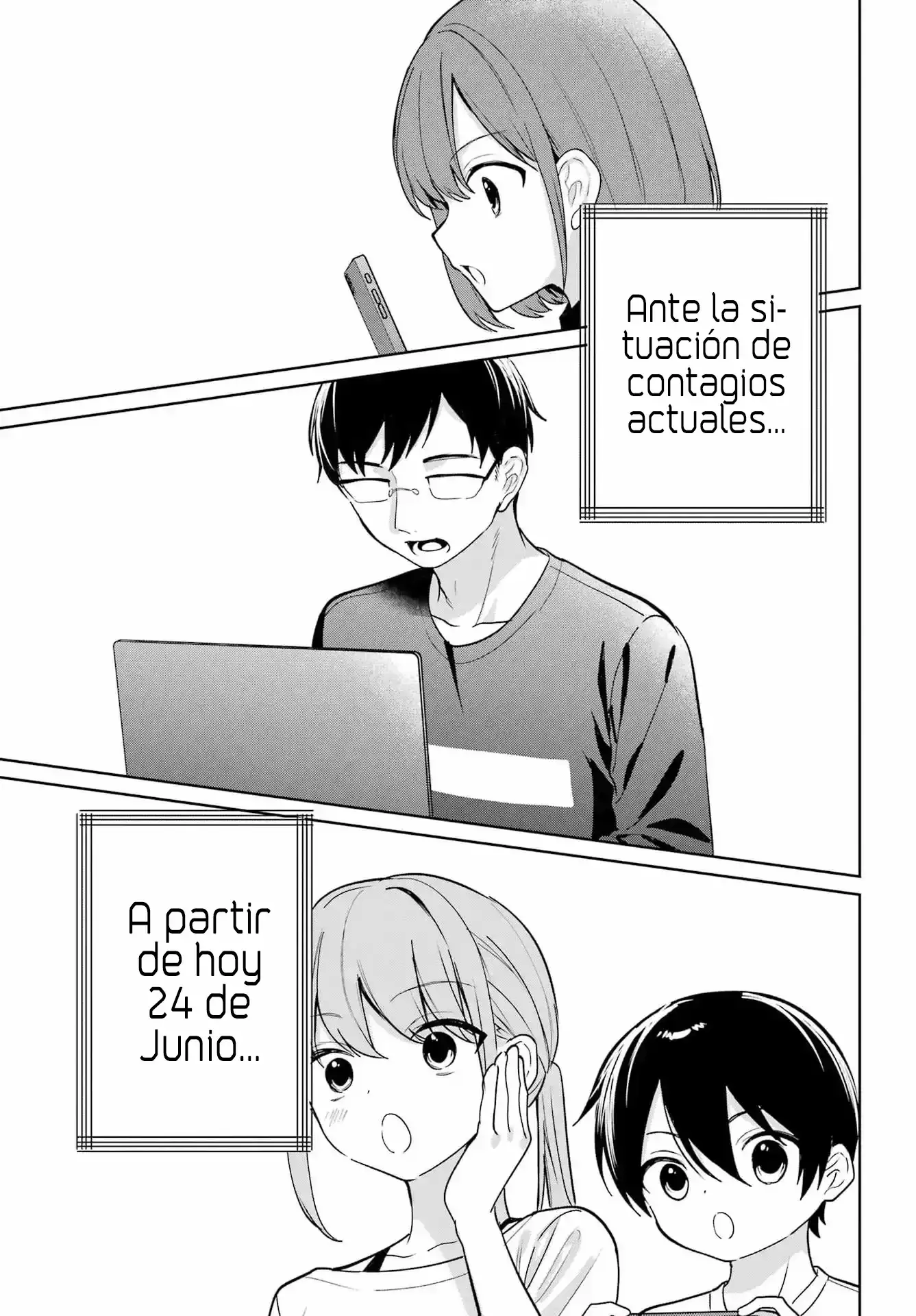 Cuando empece con las clases a distancia, tuve que convivir con la chica mas guapa de mi clase - Capítulo 20.1 - Página 12 - LectorTMOo