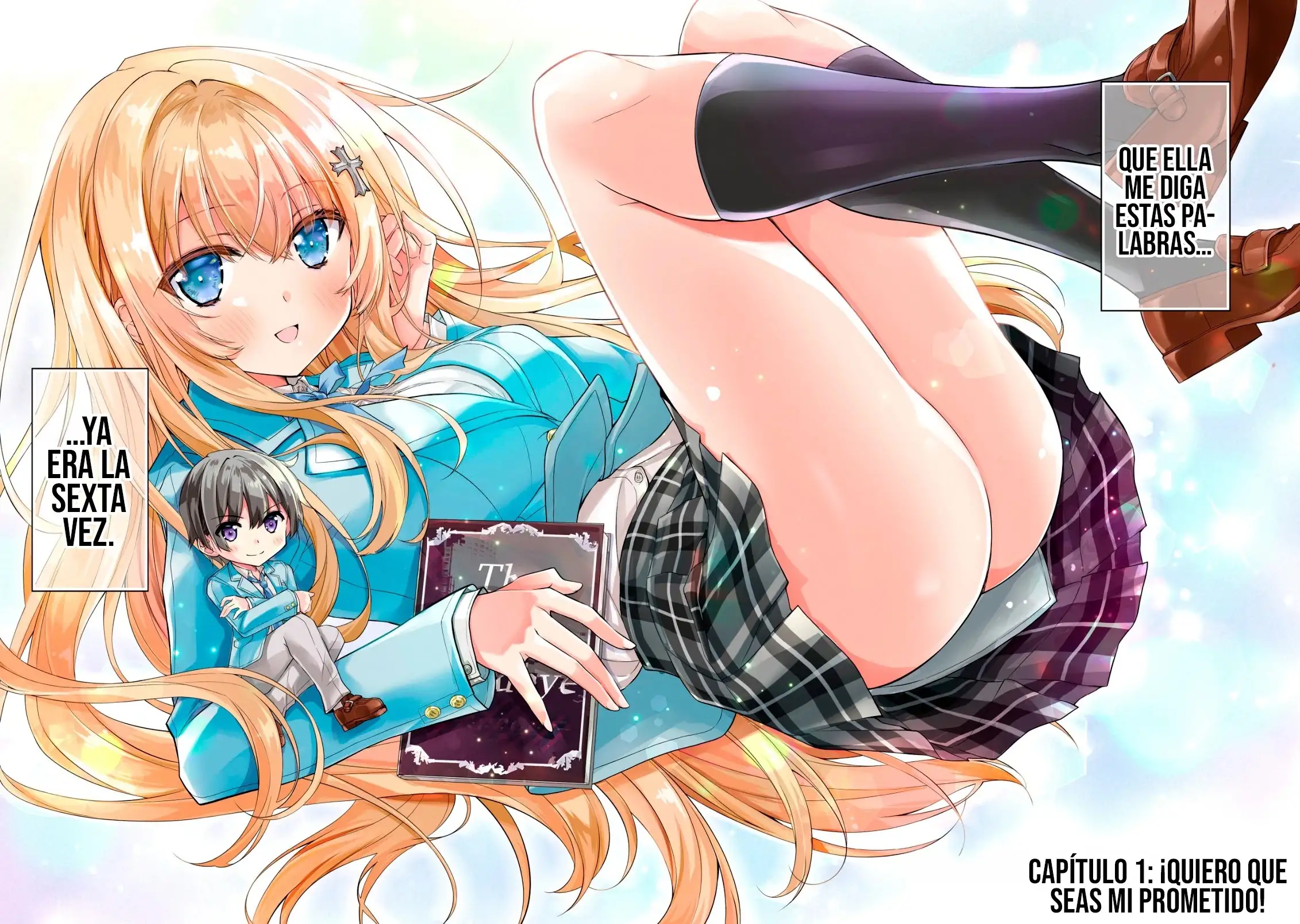 Cuando mi compañera de clase, una hermosa chica nordica, se convirtio en mi prometida, termino volviendose increiblemente dulce y cariñosa - Capítulo 1 - Página 6 - LectorTMOo