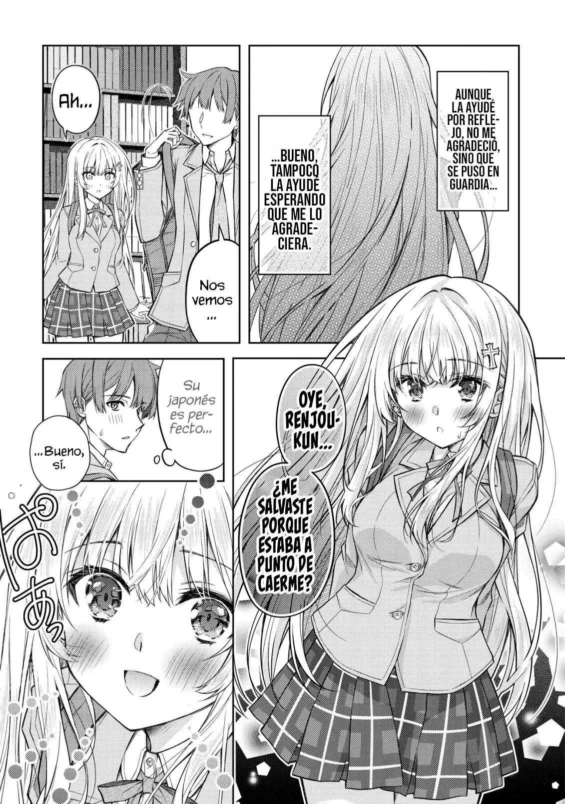 Cuando mi compañera de clase, una hermosa chica nordica, se convirtio en mi prometida, termino volviendose increiblemente dulce y cariñosa - Capítulo 1 - Página 14 - LectorTMOo