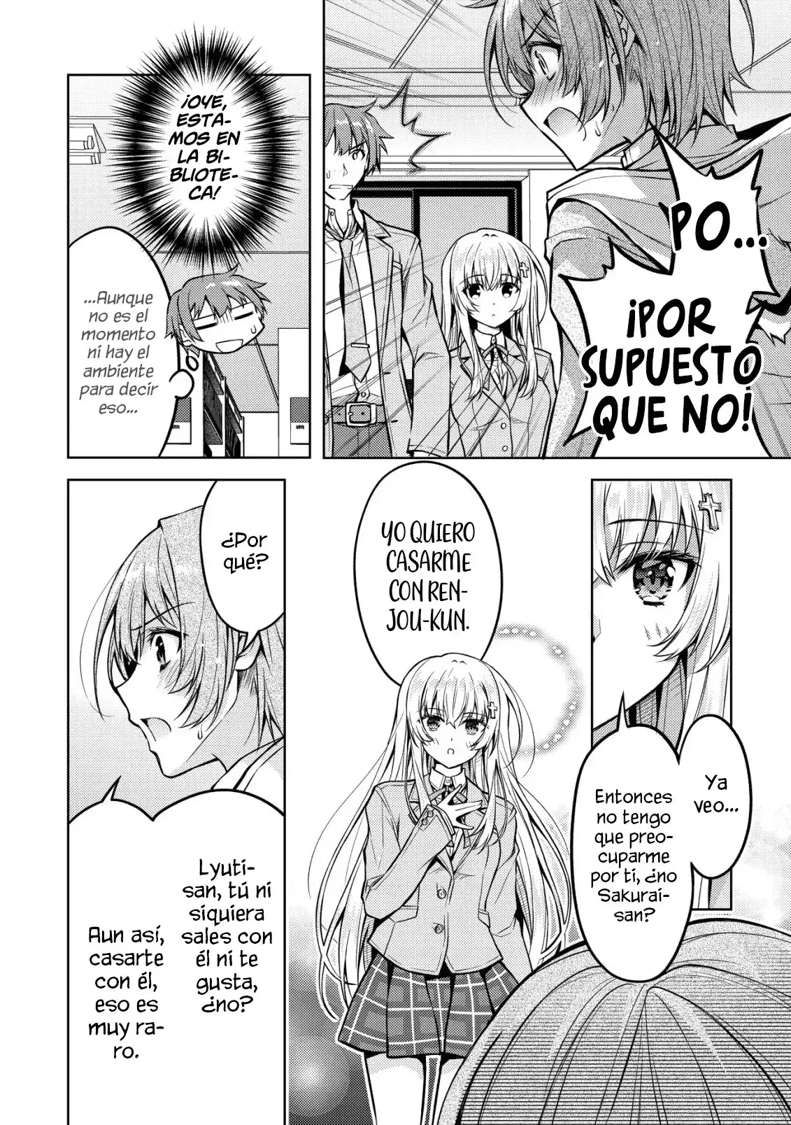 Cuando mi compañera de clase, una hermosa chica nordica, se convirtio en mi prometida, termino volviendose increiblemente dulce y cariñosa - Capítulo 4 - Página 12 - LectorTMOo