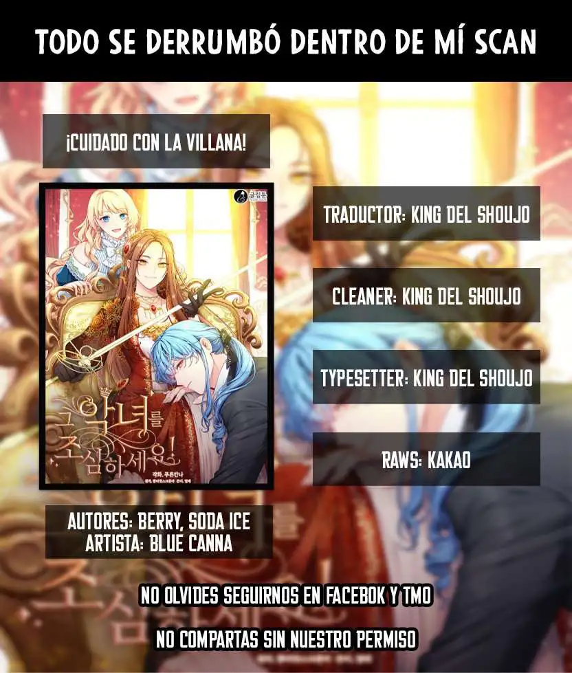 Cuidado Con La Villana ! capítulo 56 página 1