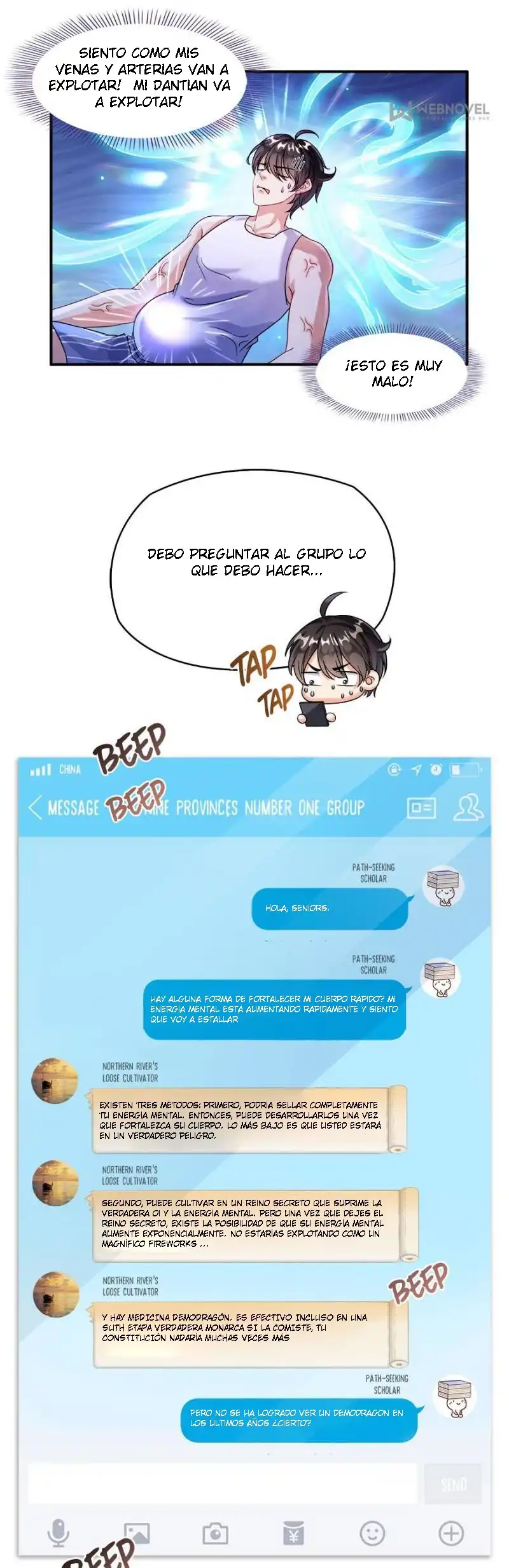 Cultivation Chat Group - Capítulo 290 - Página 8 - LectorTMOo