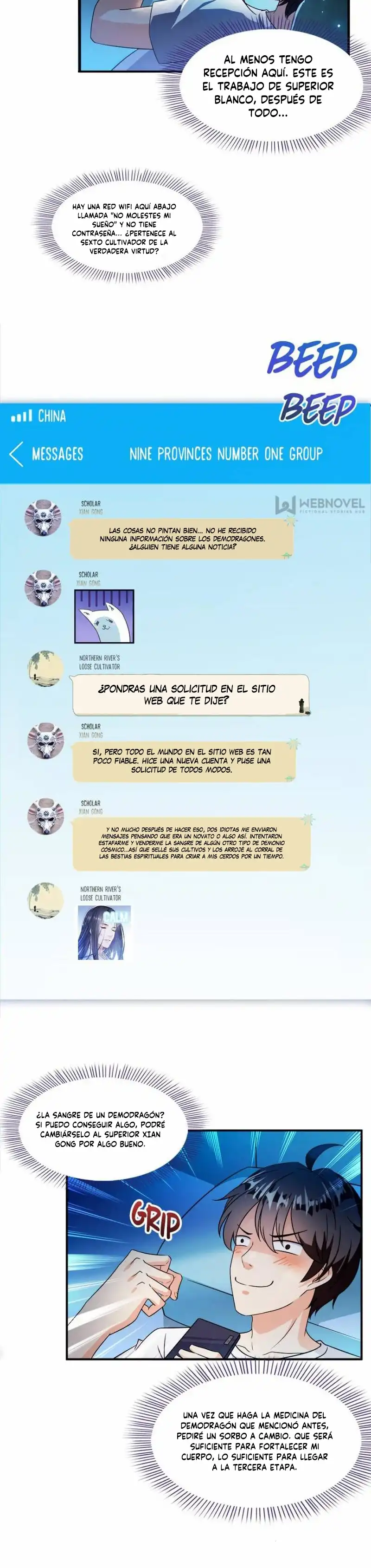 Cultivation Chat Group - Capítulo 305 - Página 9 - LectorTMOo