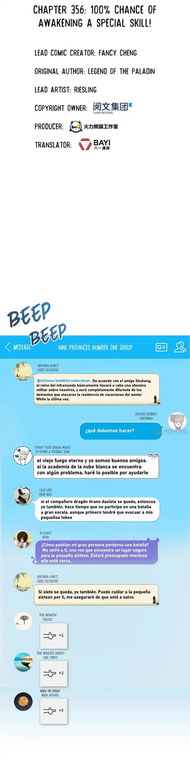 Cultivation Chat Group - Capítulo 356 - Página 9 - LectorTMOo
