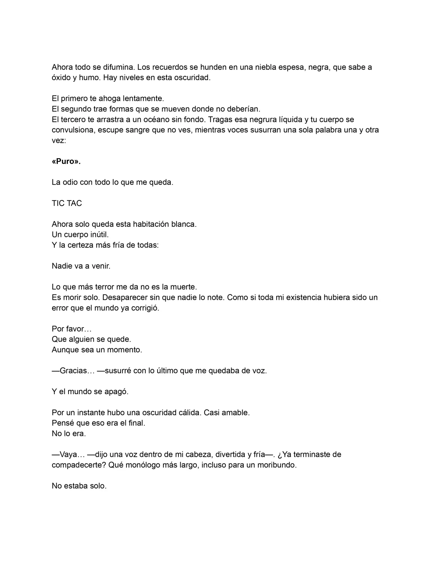 De Vuelta a Mi Vida de Mierda (Novela) - Capítulo 0.5 - Página 2 - LectorTMOo