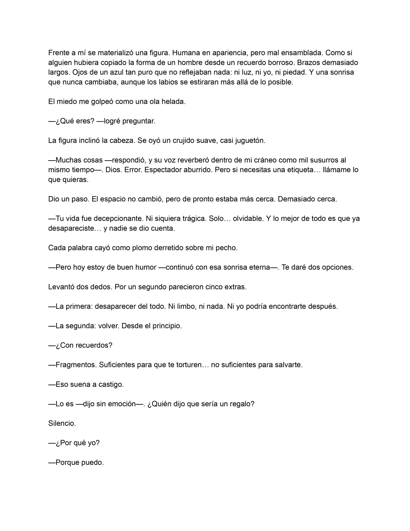 De Vuelta a Mi Vida de Mierda (Novela) - Capítulo 0.5 - Página 3 - LectorTMOo
