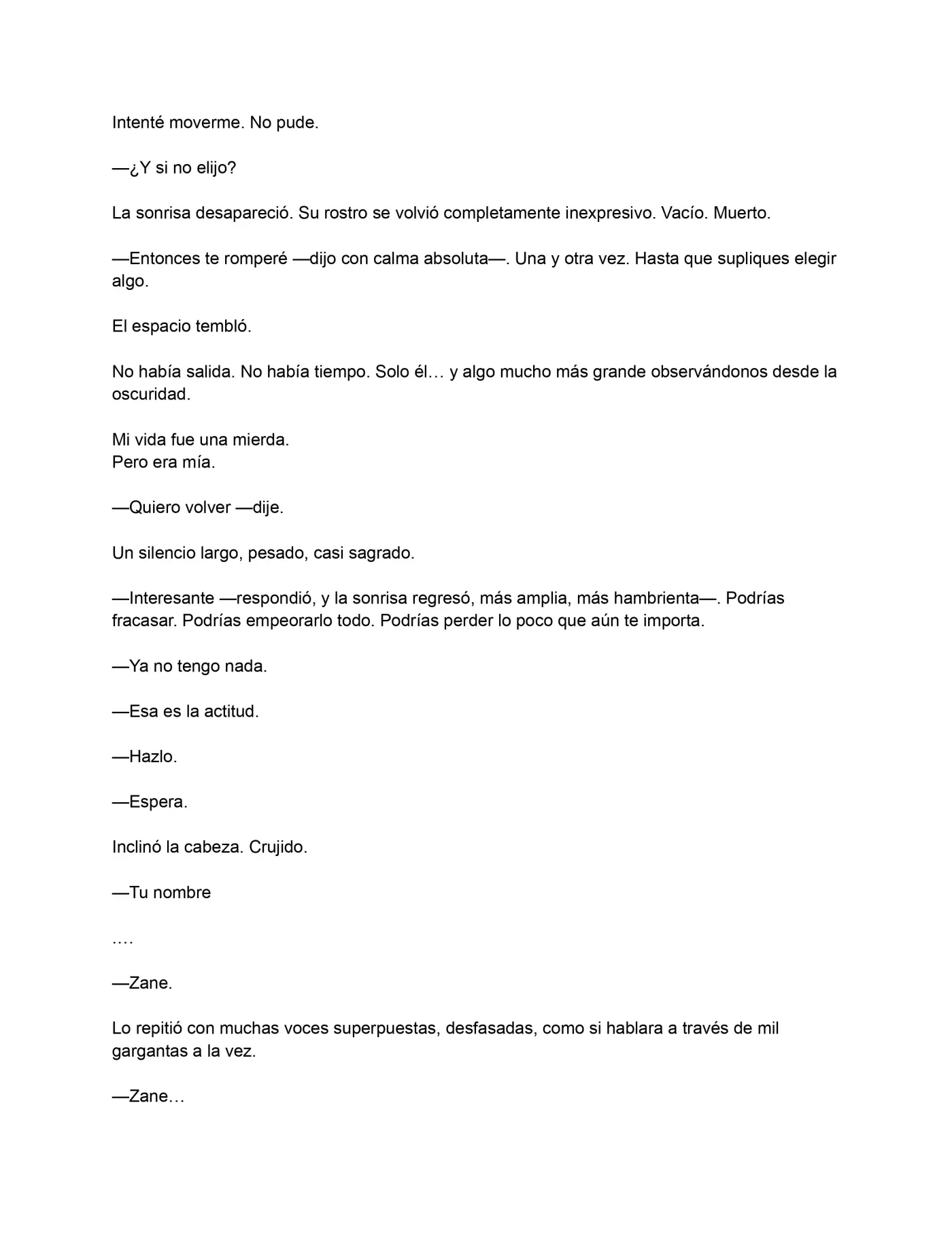 De Vuelta a Mi Vida de Mierda (Novela) - Capítulo 0.5 - Página 4 - LectorTMOo