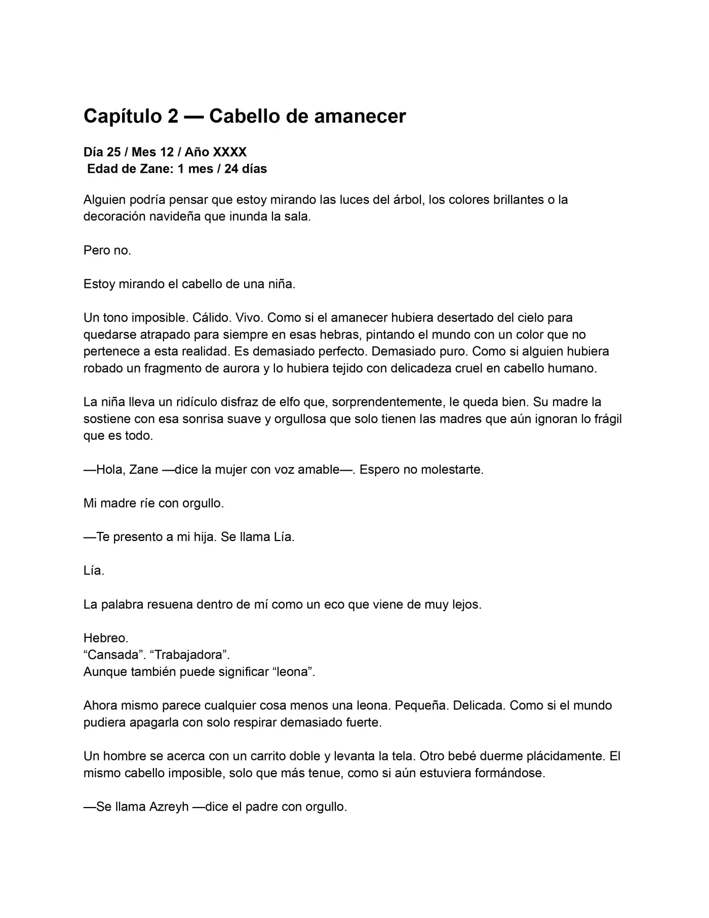 De Vuelta a Mi Vida de Mierda (Novela) - Capítulo 2 - Página 1 - LectorTMOo