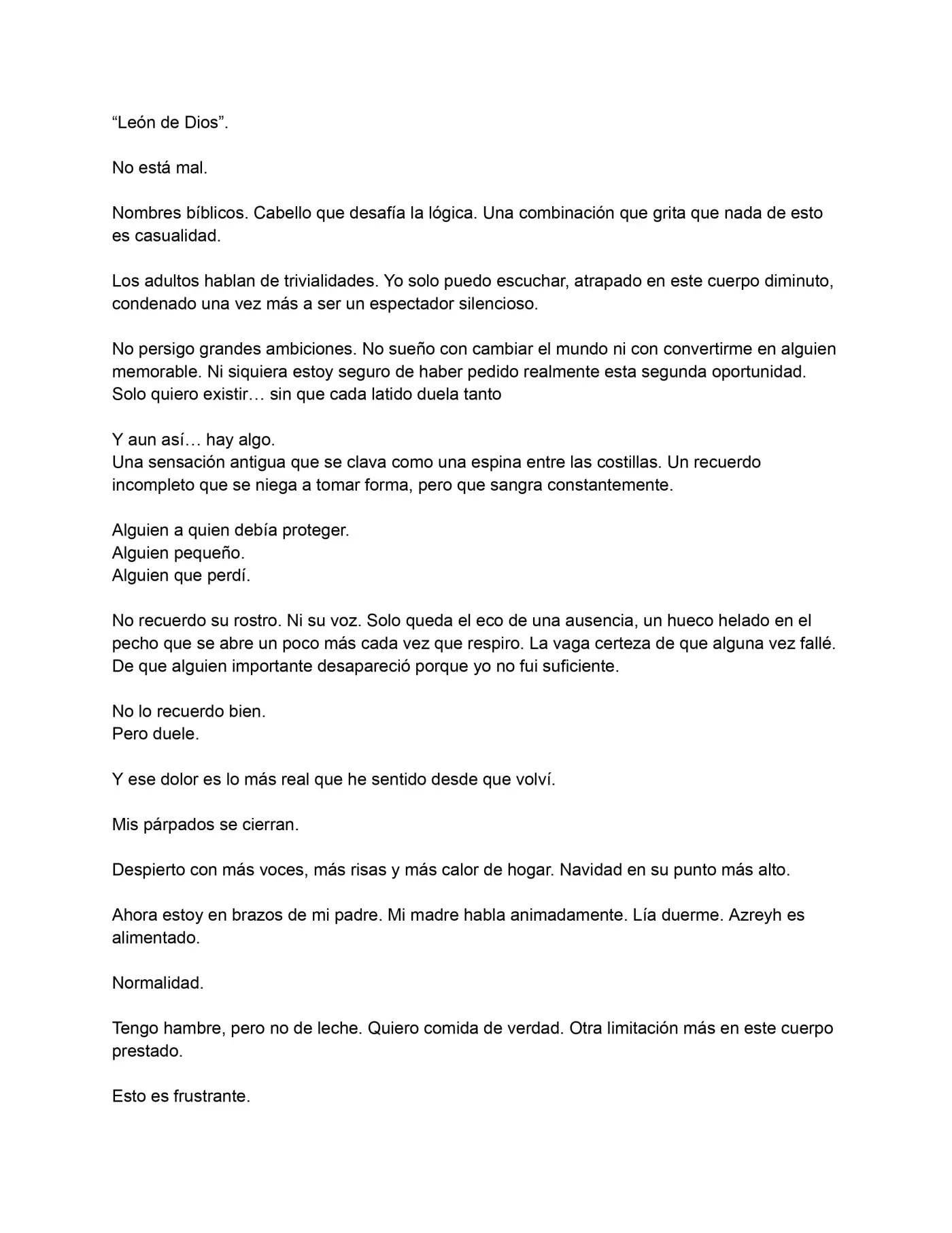 De Vuelta a Mi Vida de Mierda (Novela) - Capítulo 2 - Página 2 - LectorTMOo