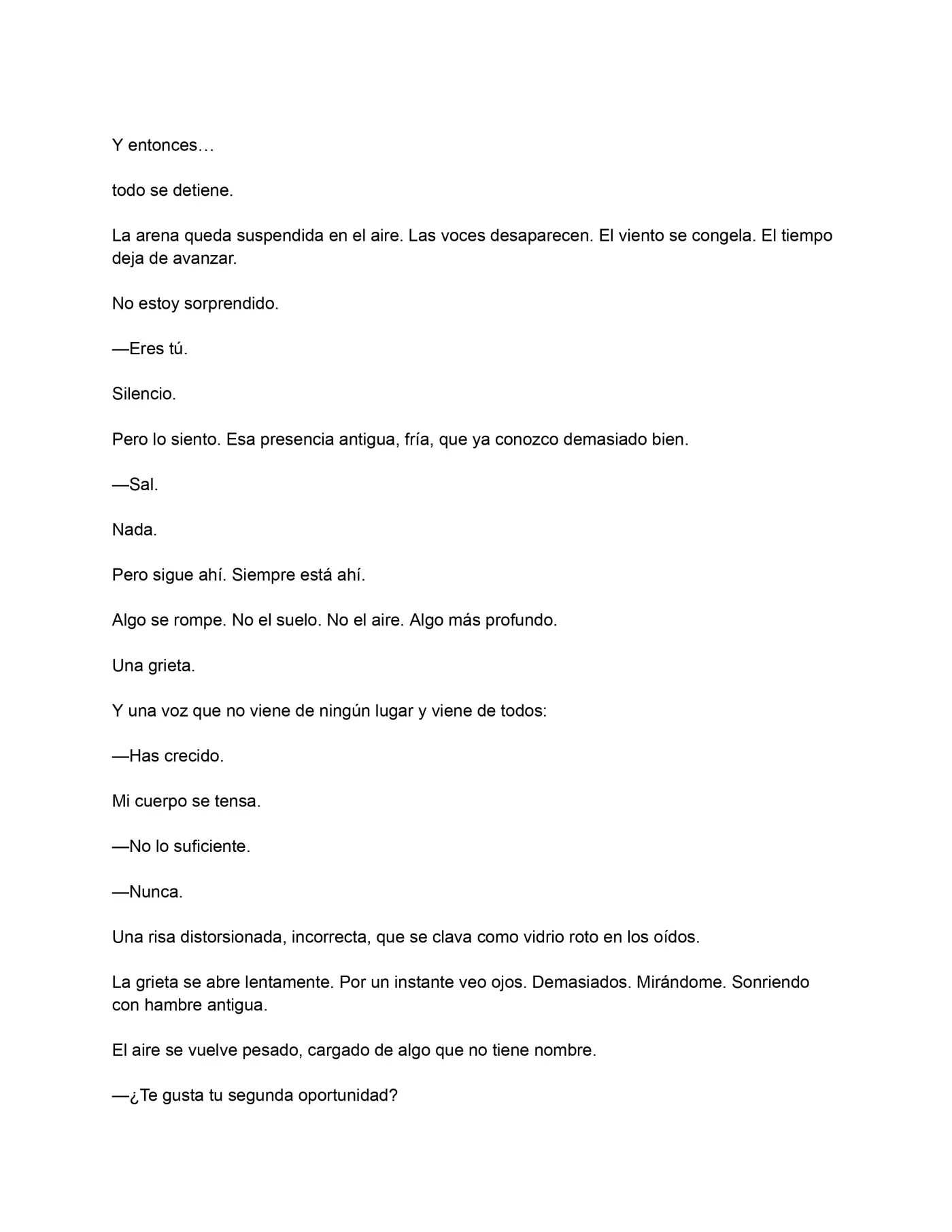 De Vuelta a Mi Vida de Mierda (Novela) - Capítulo 3 - Página 4 - LectorTMOo