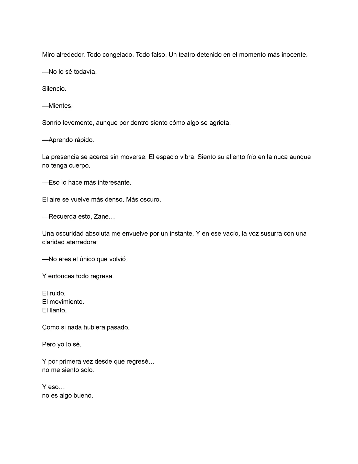 De Vuelta a Mi Vida de Mierda (Novela) - Capítulo 3 - Página 5 - LectorTMOo