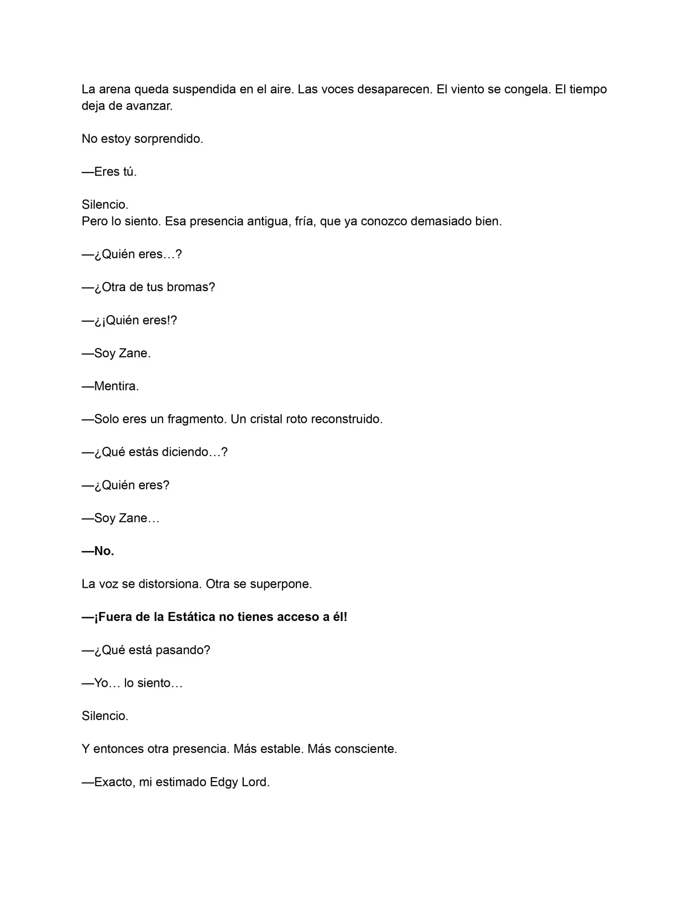 De Vuelta a Mi Vida de Mierda (Novela) - Capítulo 4 - Página 3 - LectorTMOo