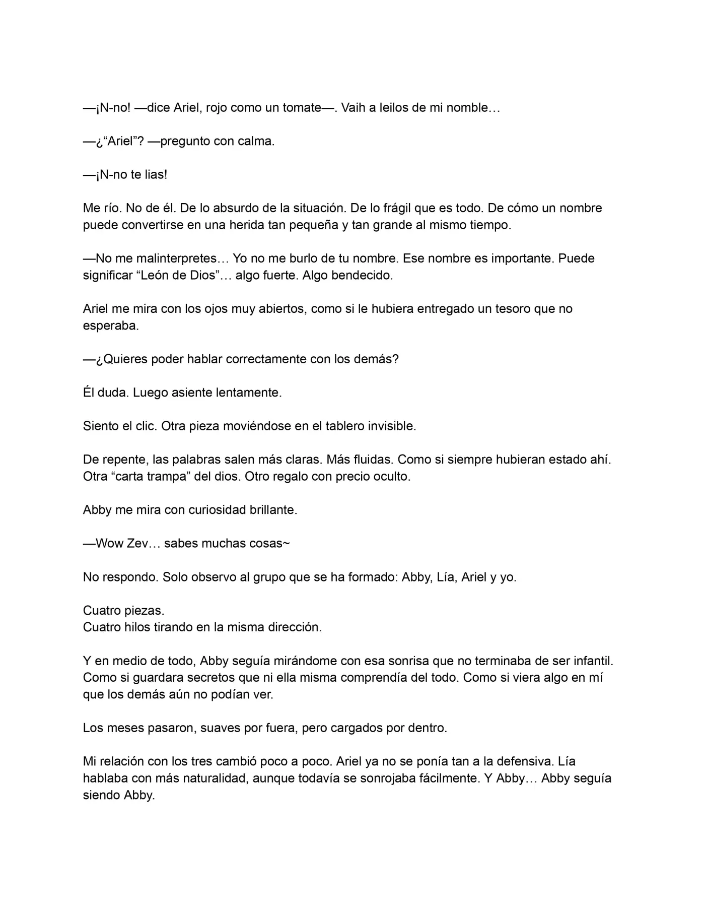 De Vuelta a Mi Vida de Mierda (Novela) - Capítulo 8 - Página 3 - LectorTMOo